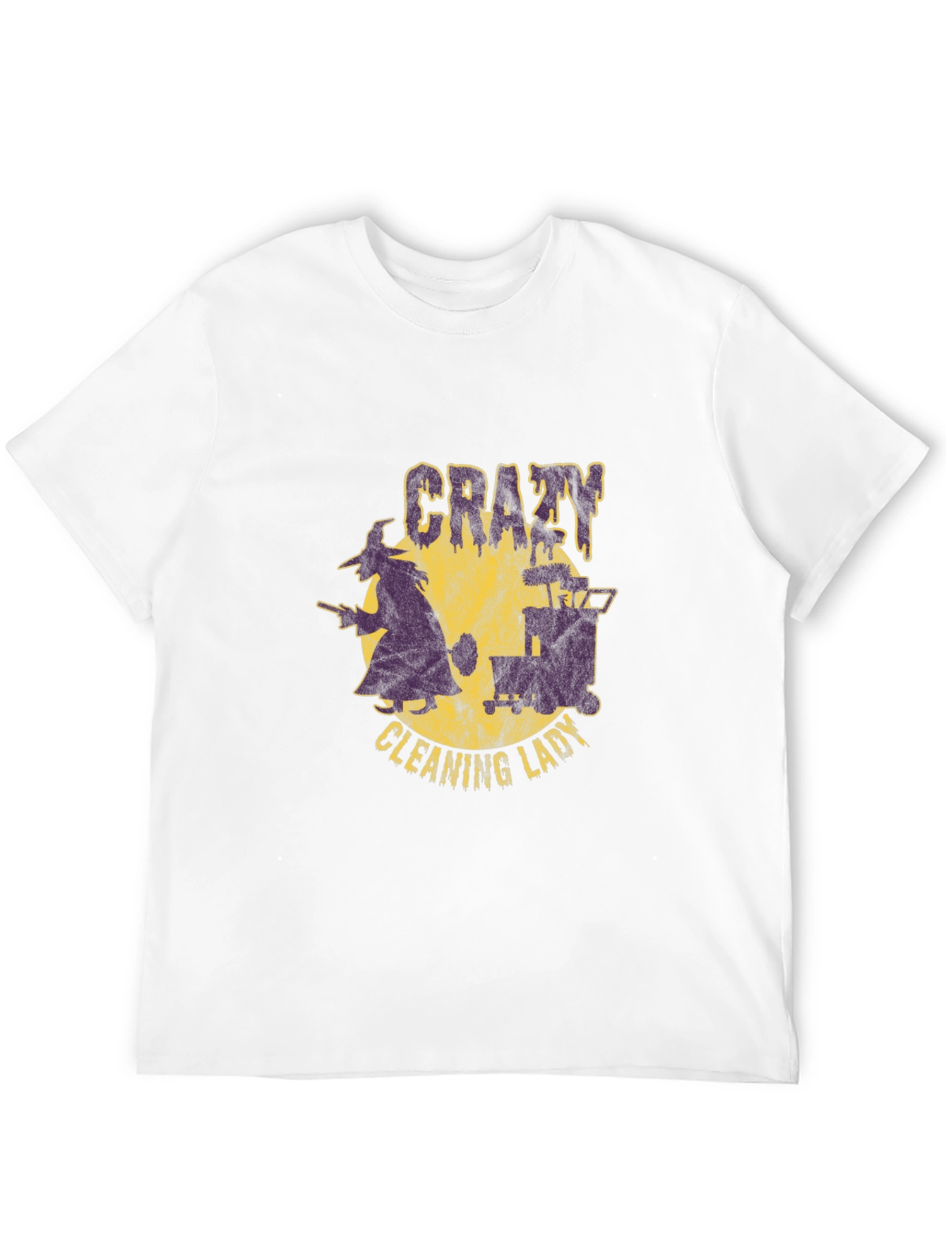 Crazy Cleaning Lady T-Shirt