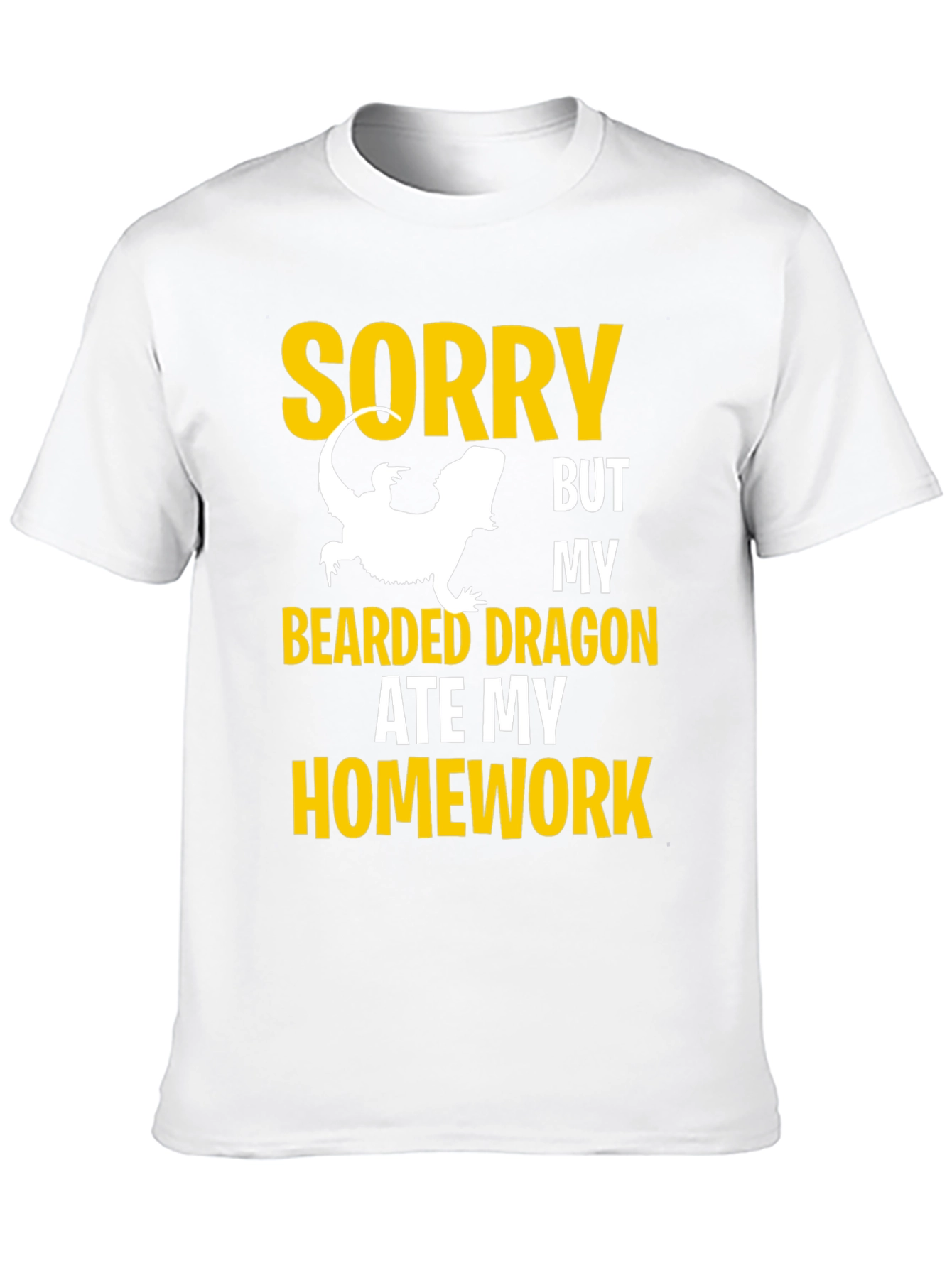Bearded Dragon Ate My Homework Graphic Tee