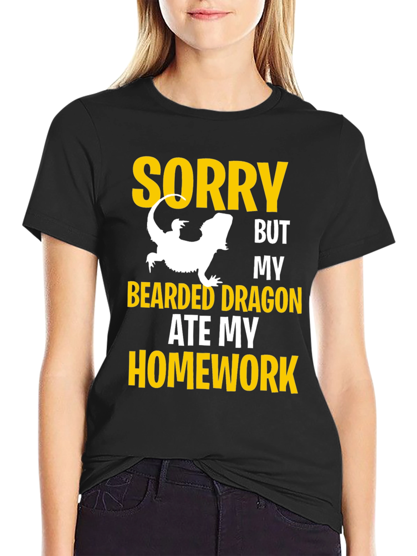 Bearded Dragon Ate My Homework Graphic Tee