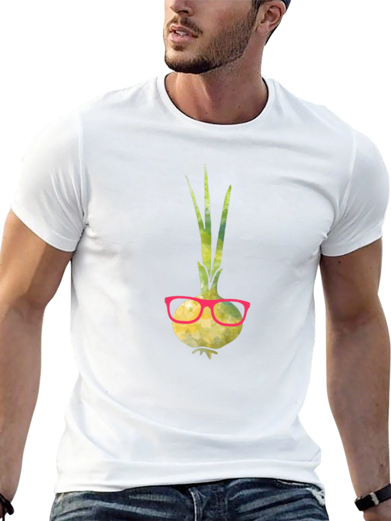 Quirky Onion T-Shirt - Funny Vegetable Tee