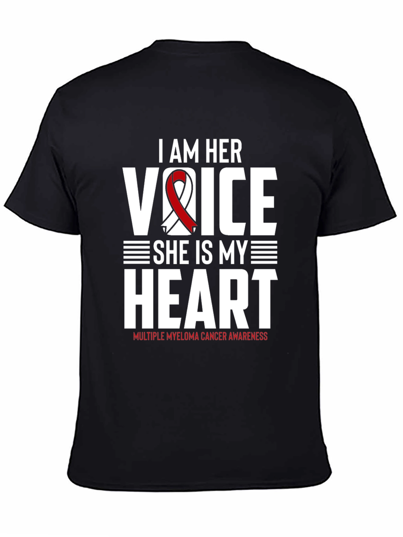 I Am Her Voice Myeloma Awareness T-Shirt