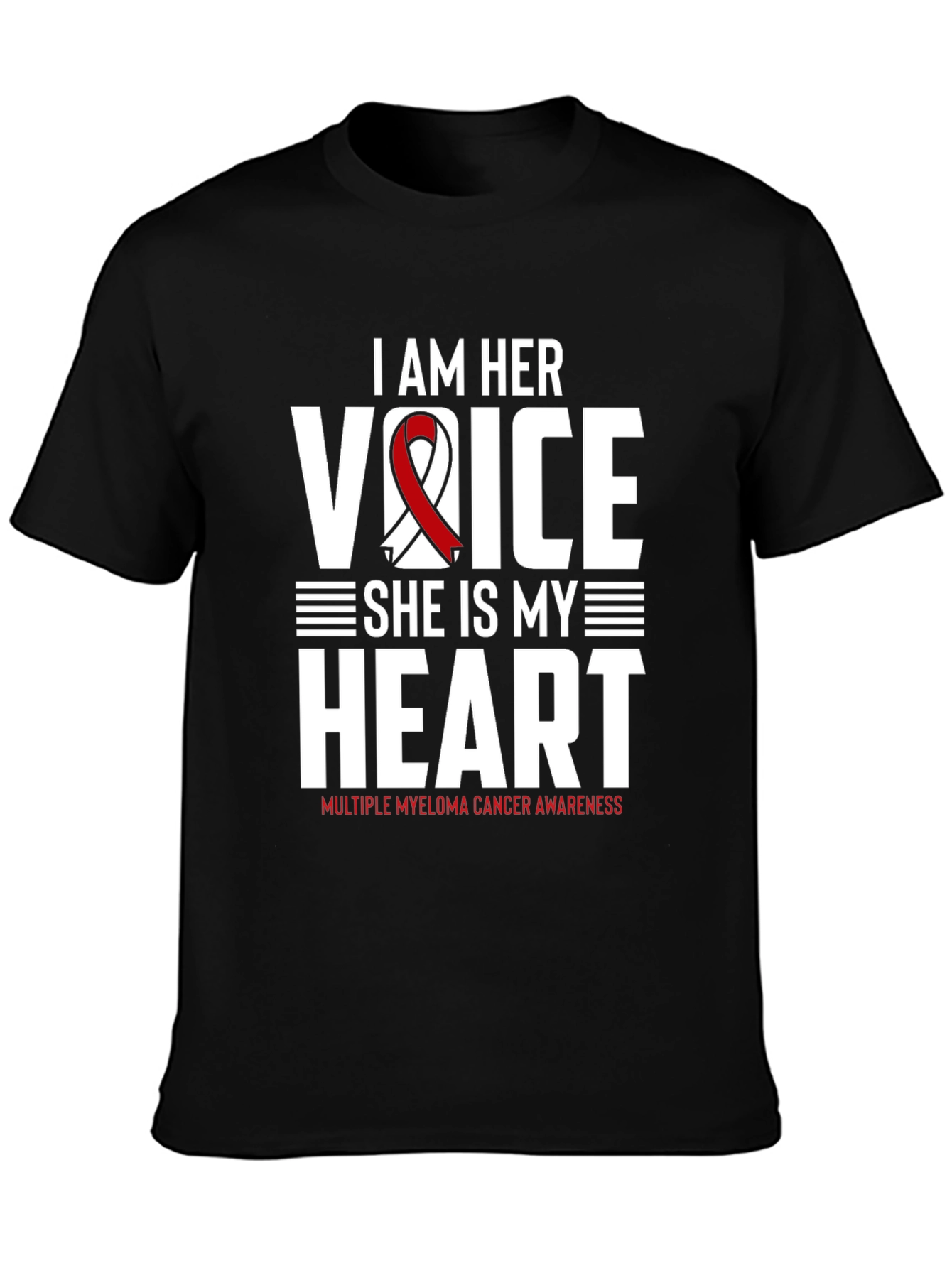 I Am Her Voice Myeloma Awareness T-Shirt