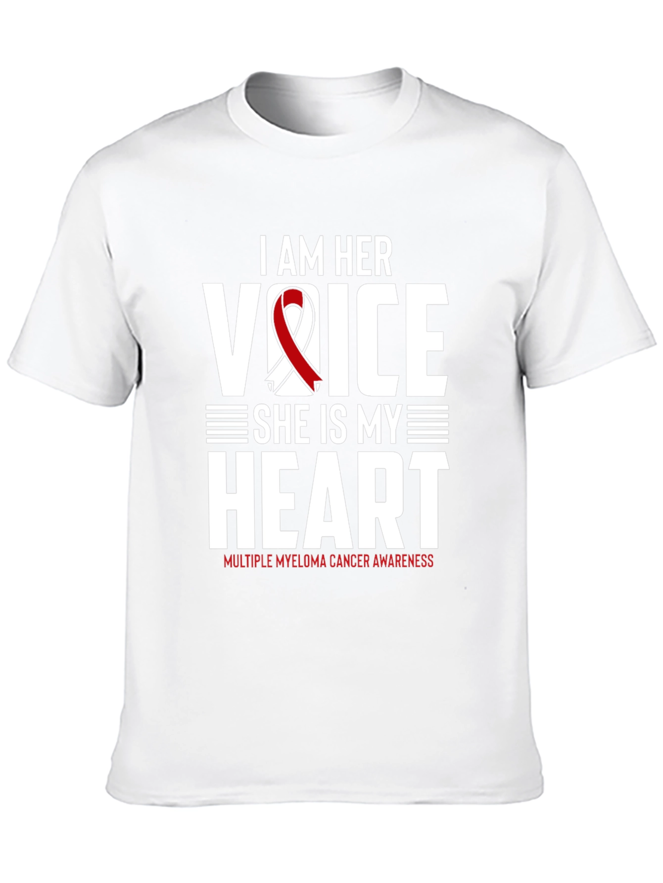 I Am Her Voice Myeloma Awareness T-Shirt