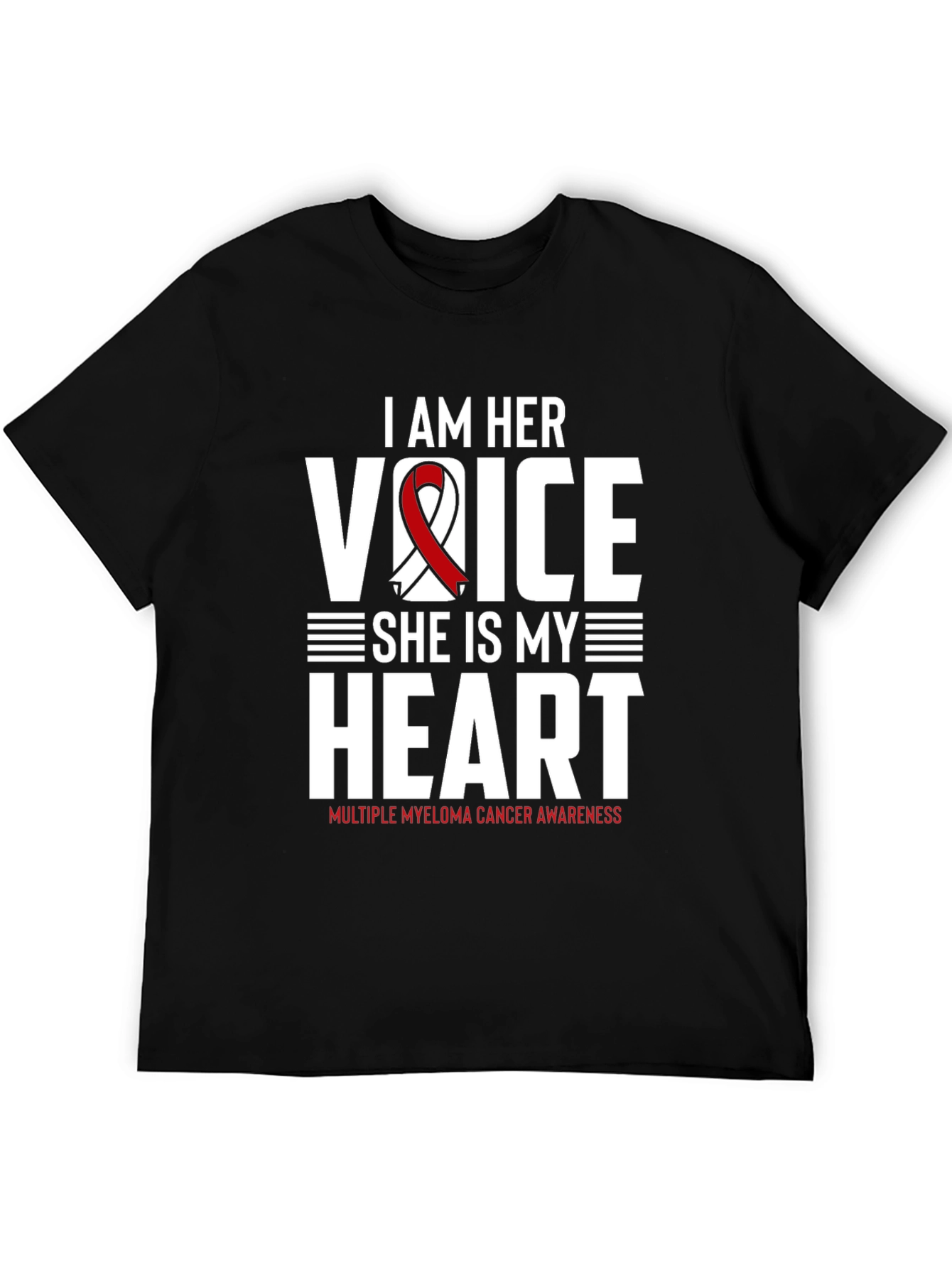 I Am Her Voice Myeloma Awareness T-Shirt