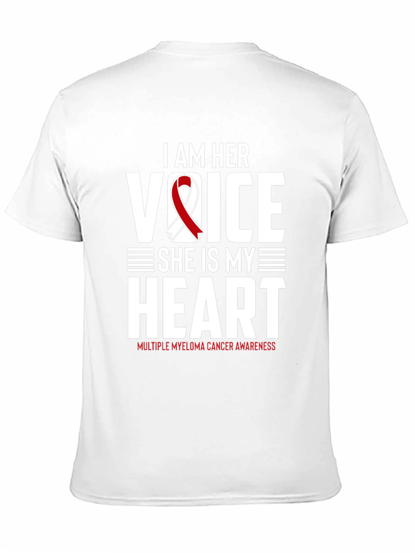 I Am Her Voice Myeloma Awareness T-Shirt