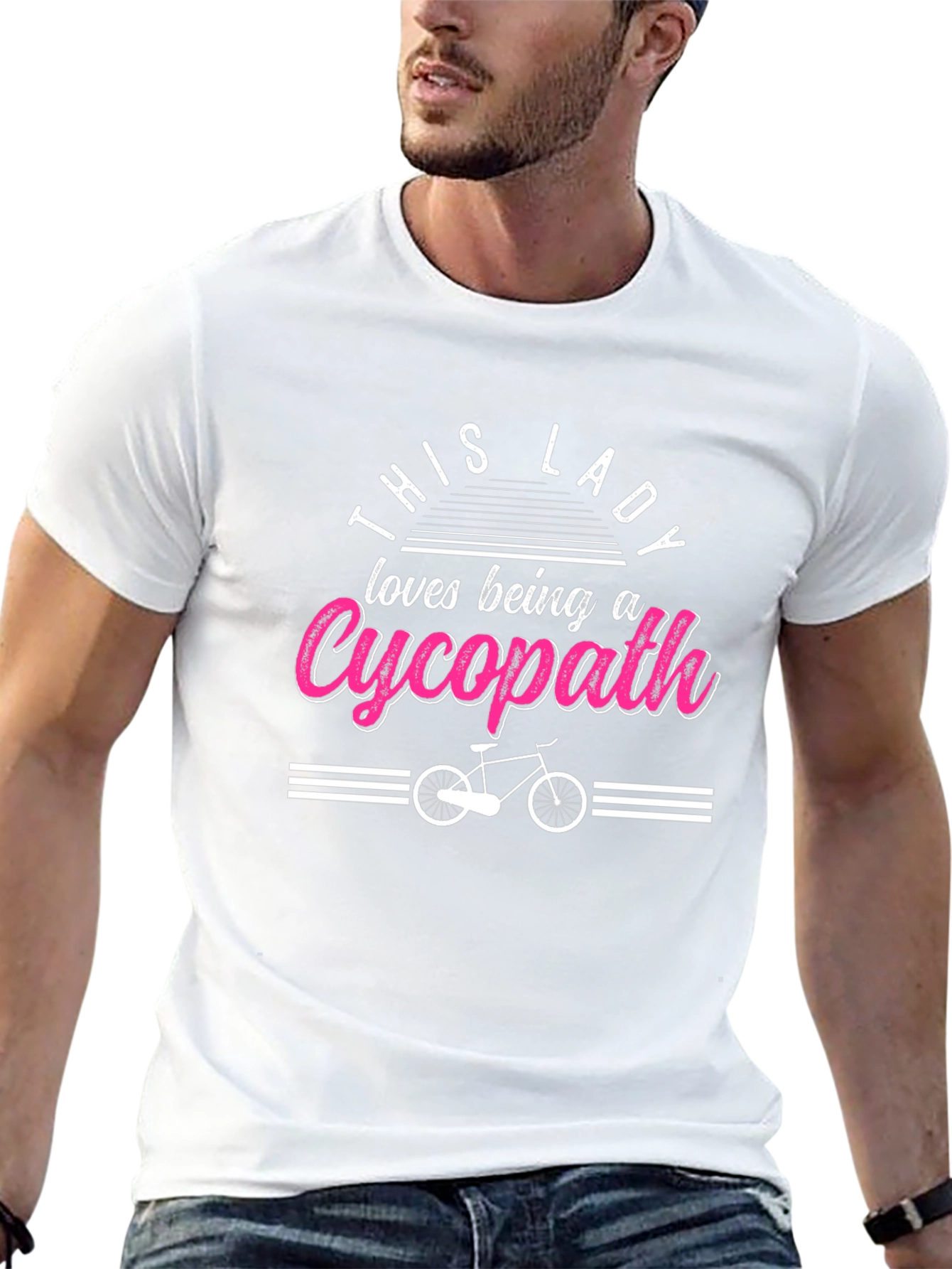 This Lady Loves Being a Cycopath T-Shirt