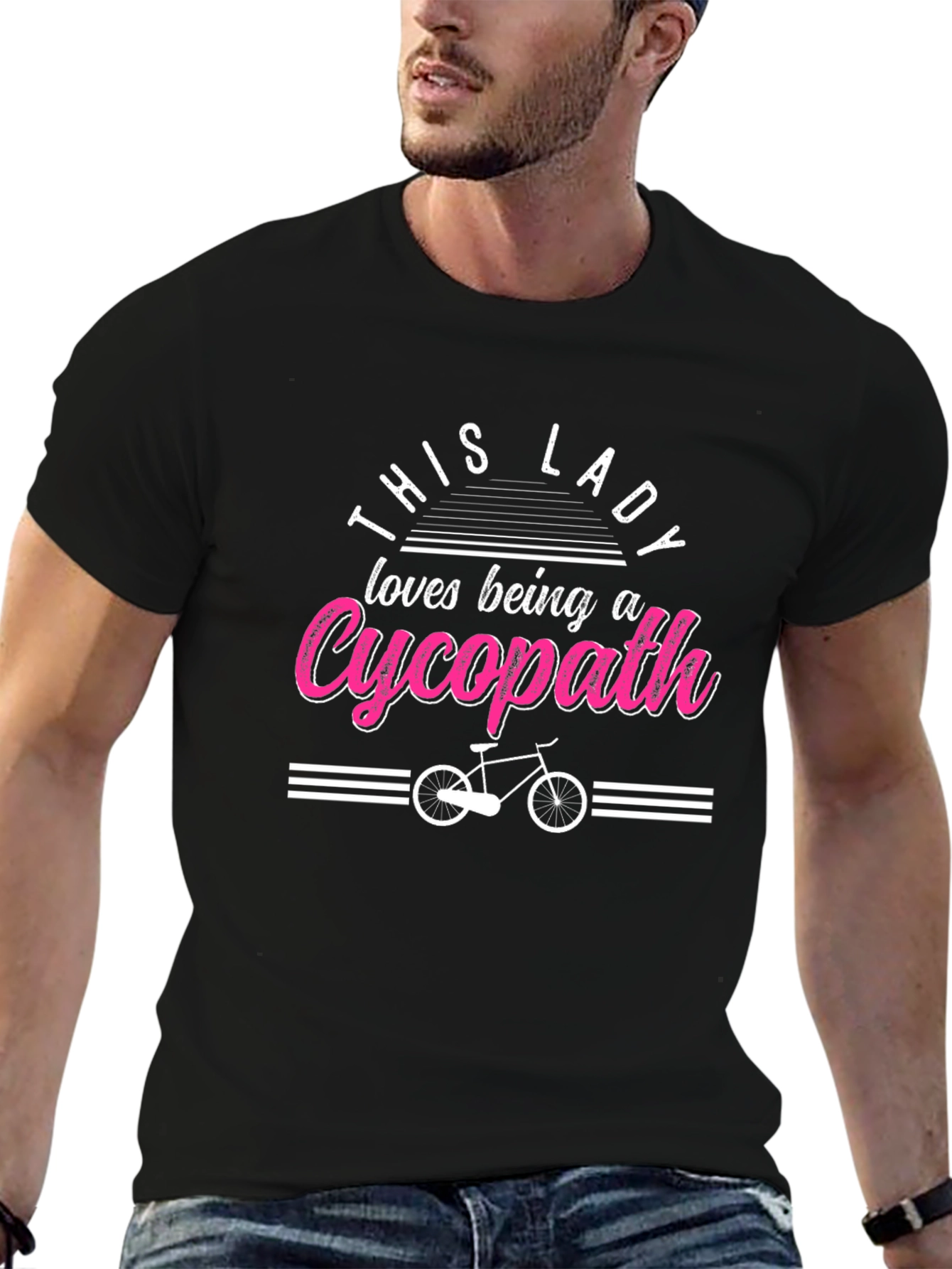 This Lady Loves Being a Cycopath T-Shirt