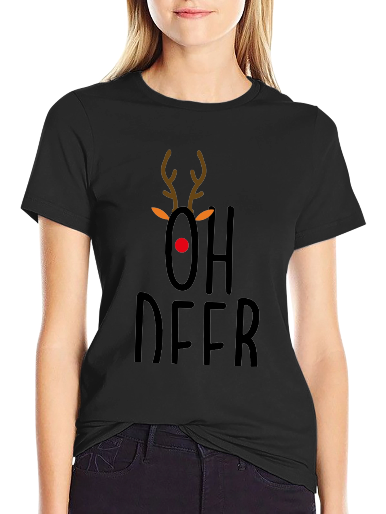 Oh Deer! Christmas Graphic Tee