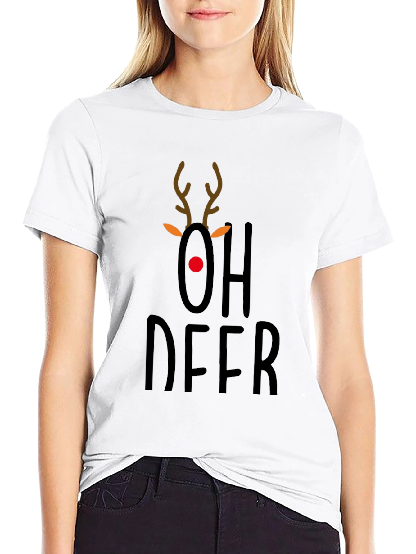 Oh Deer! Christmas Graphic Tee
