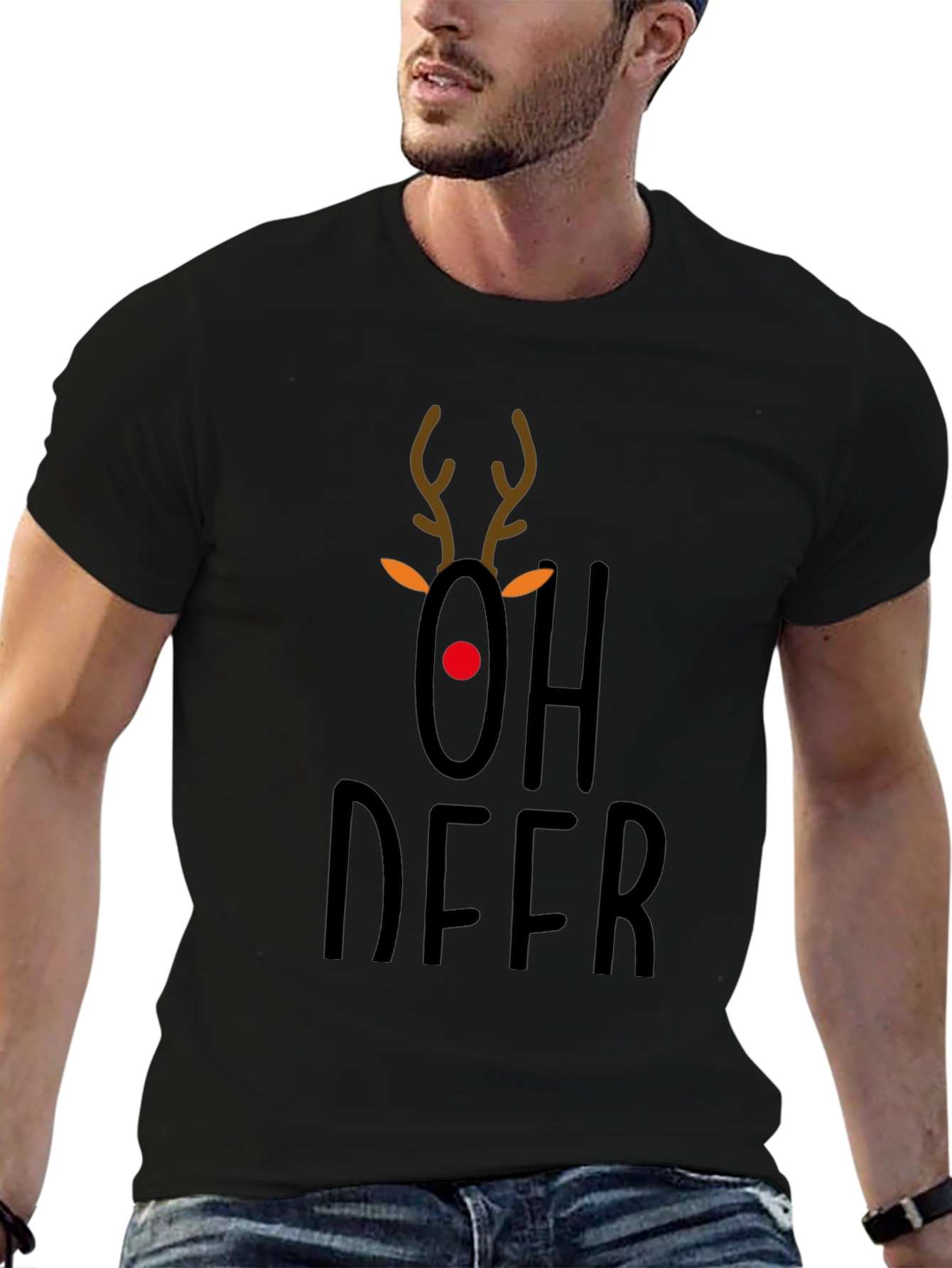 Oh Deer! Christmas Graphic Tee
