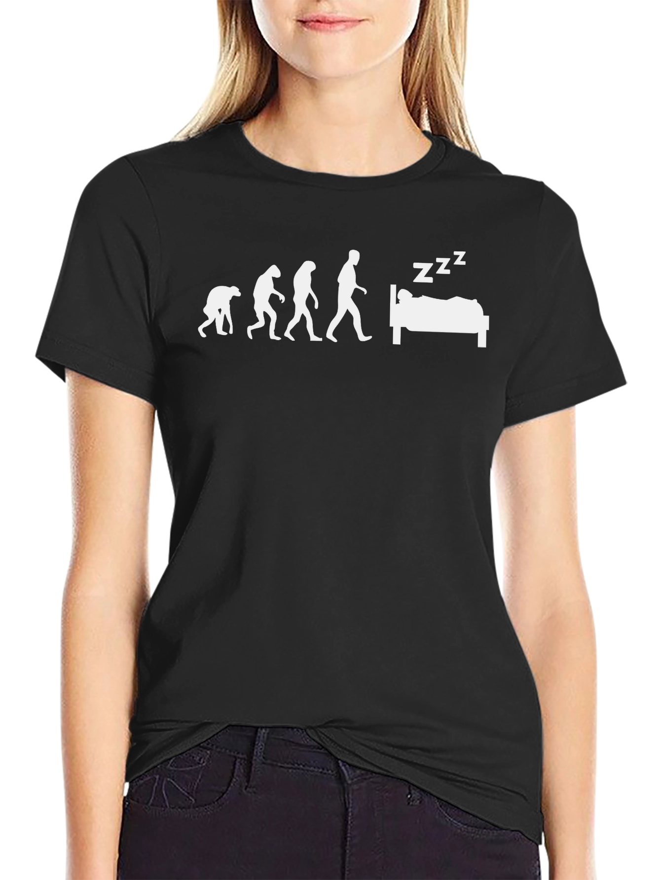 Evolution to Sleep T-Shirt