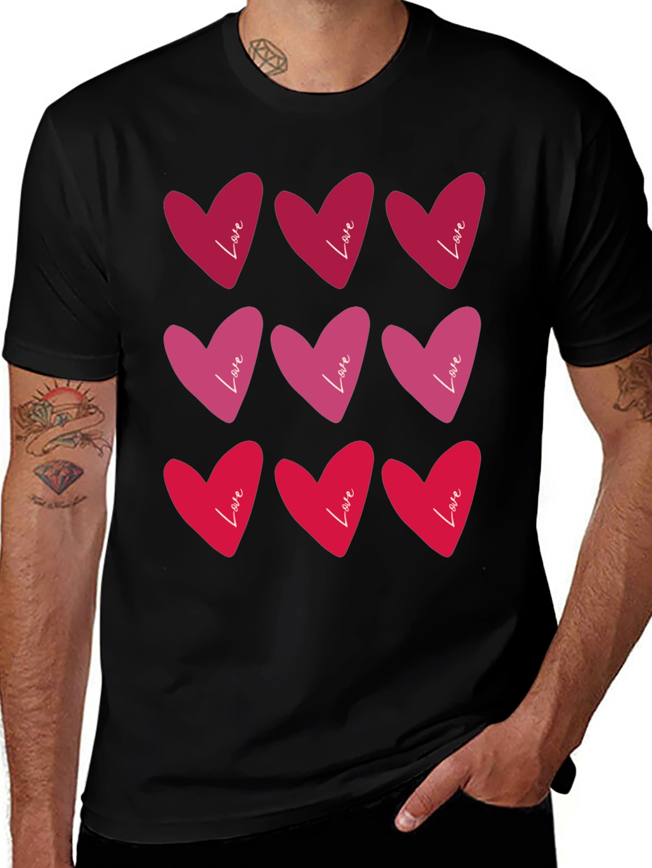 Love Heart T-Shirt - Valentines Day Gift