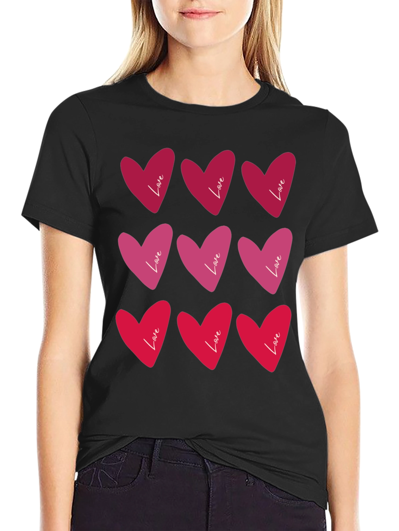 Love Heart T-Shirt - Valentines Day Gift