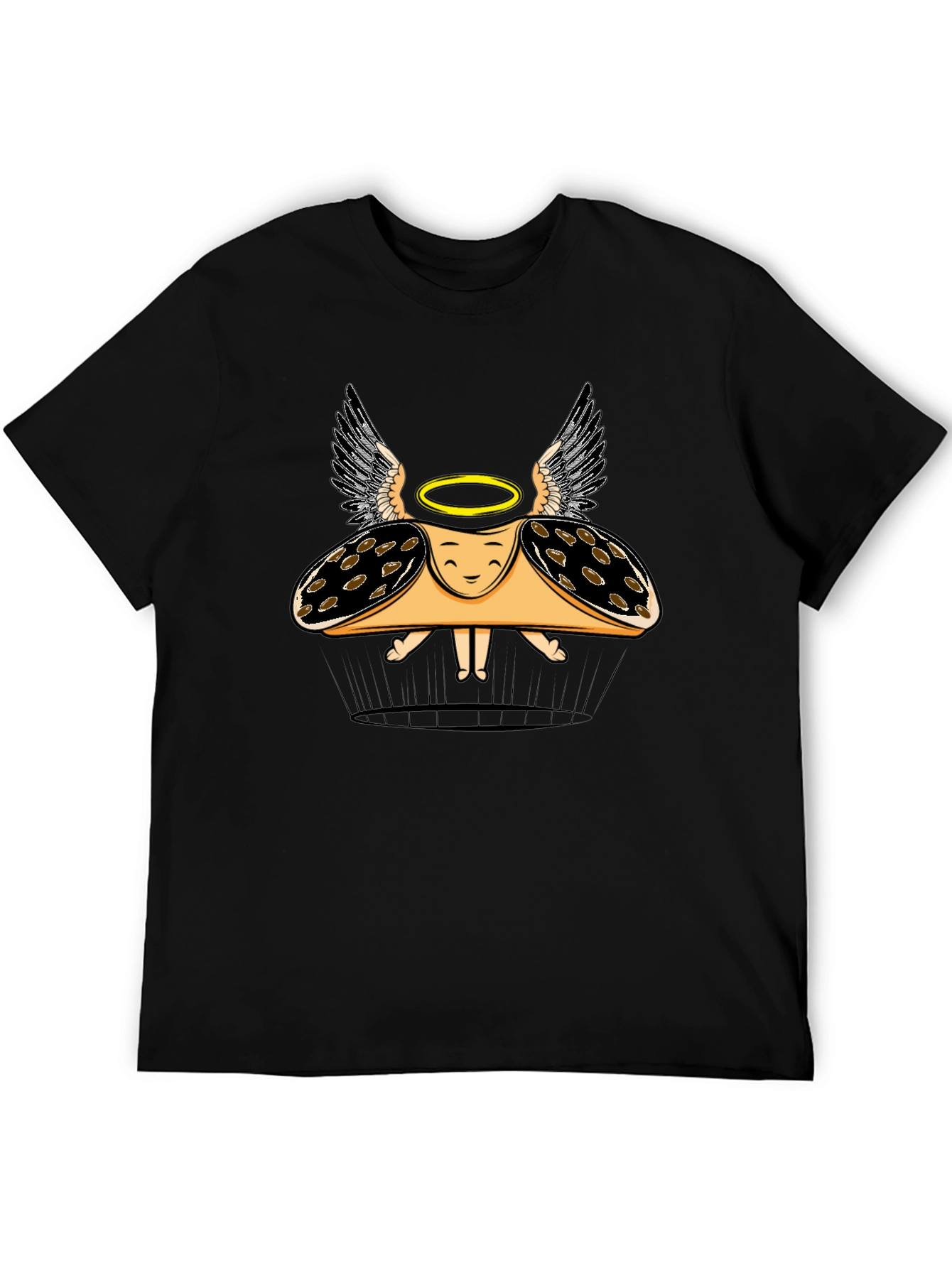 Taco Angel Graphic Tee - Black T-Shirt
