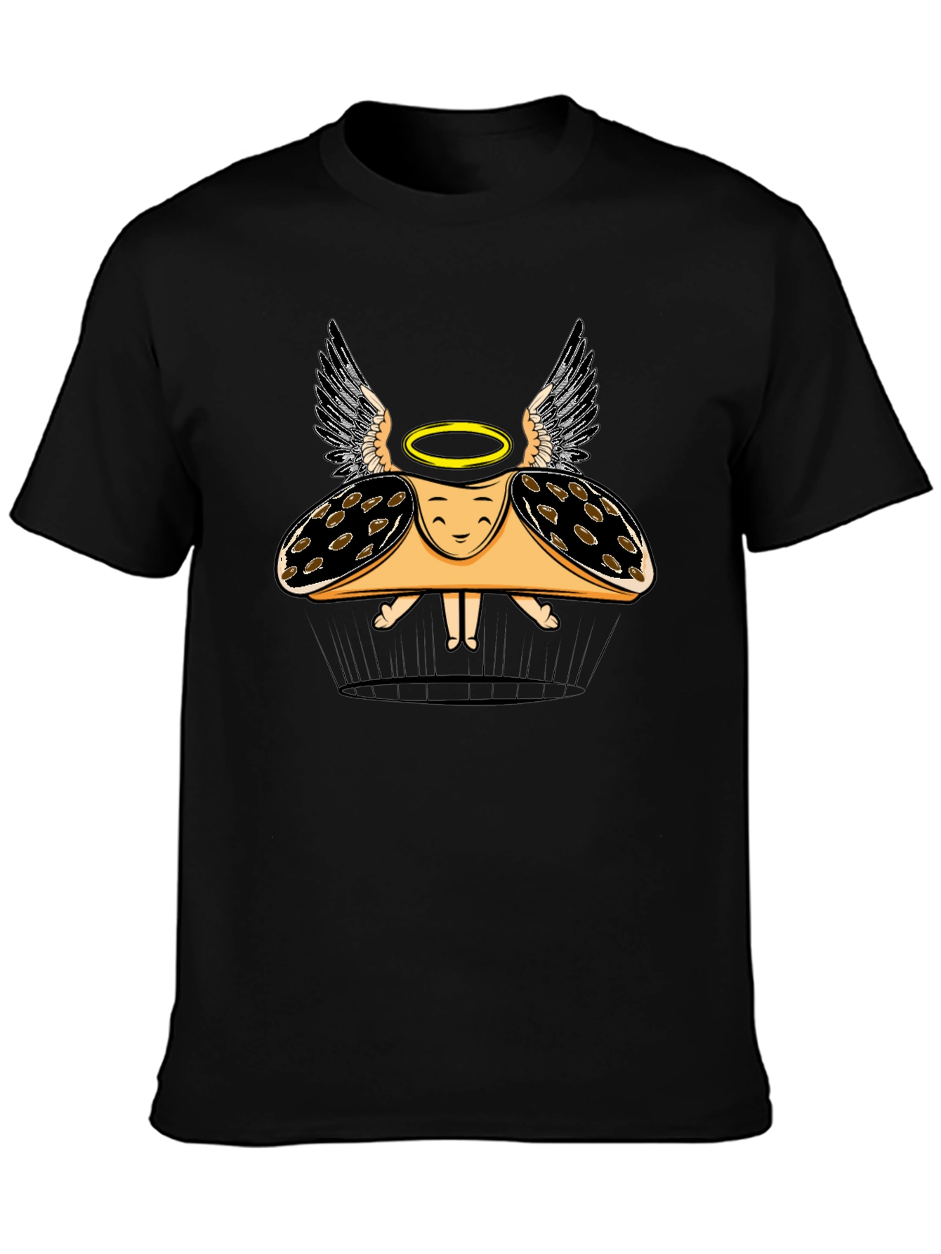 Taco Angel Graphic Tee - Black T-Shirt