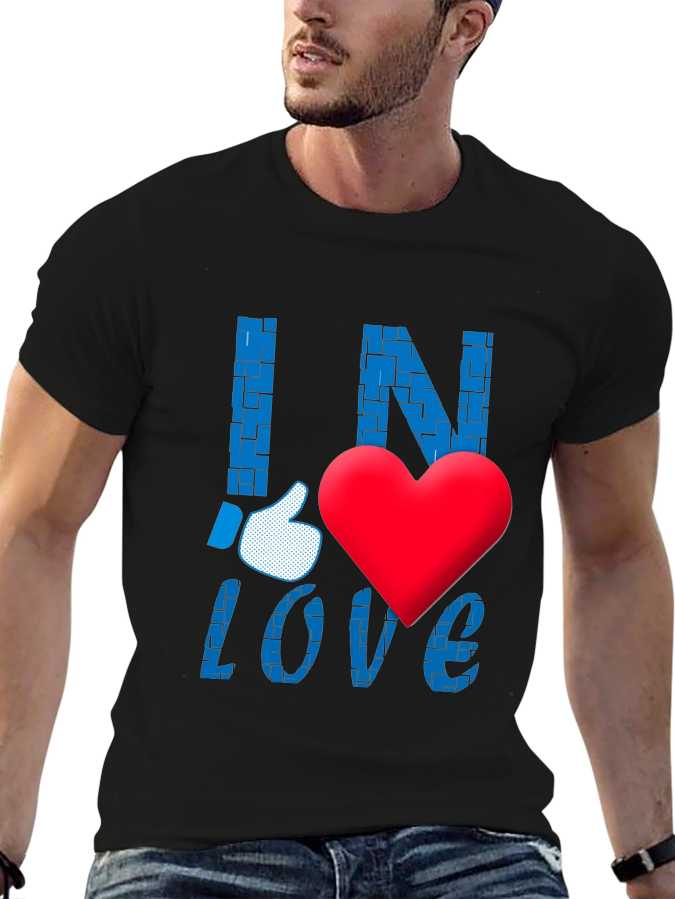 In Love T-Shirt - Unique Design