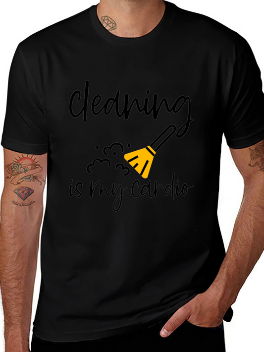 Cleaning is My Cardio Graphic Tee