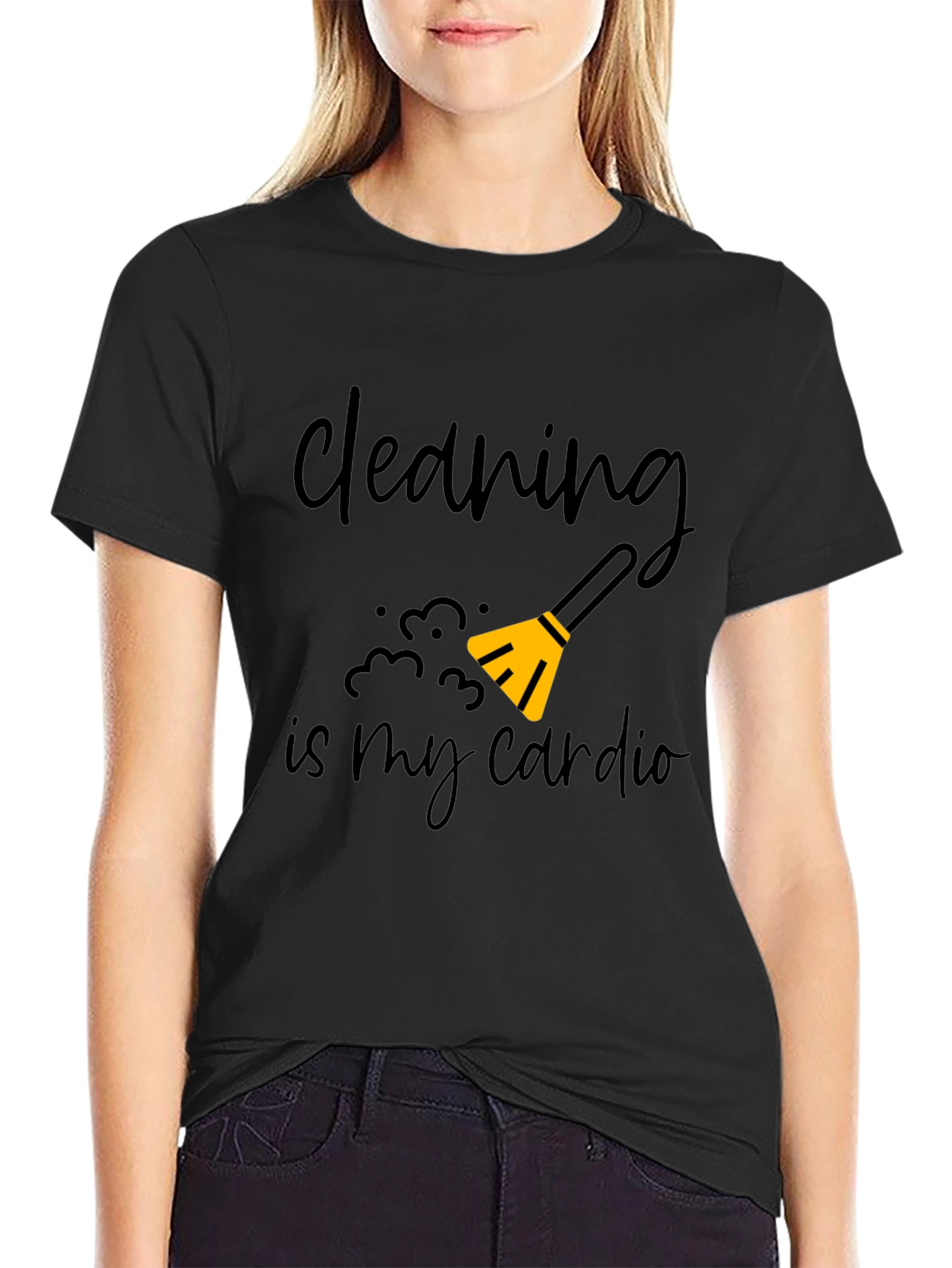 Cleaning is My Cardio Graphic Tee