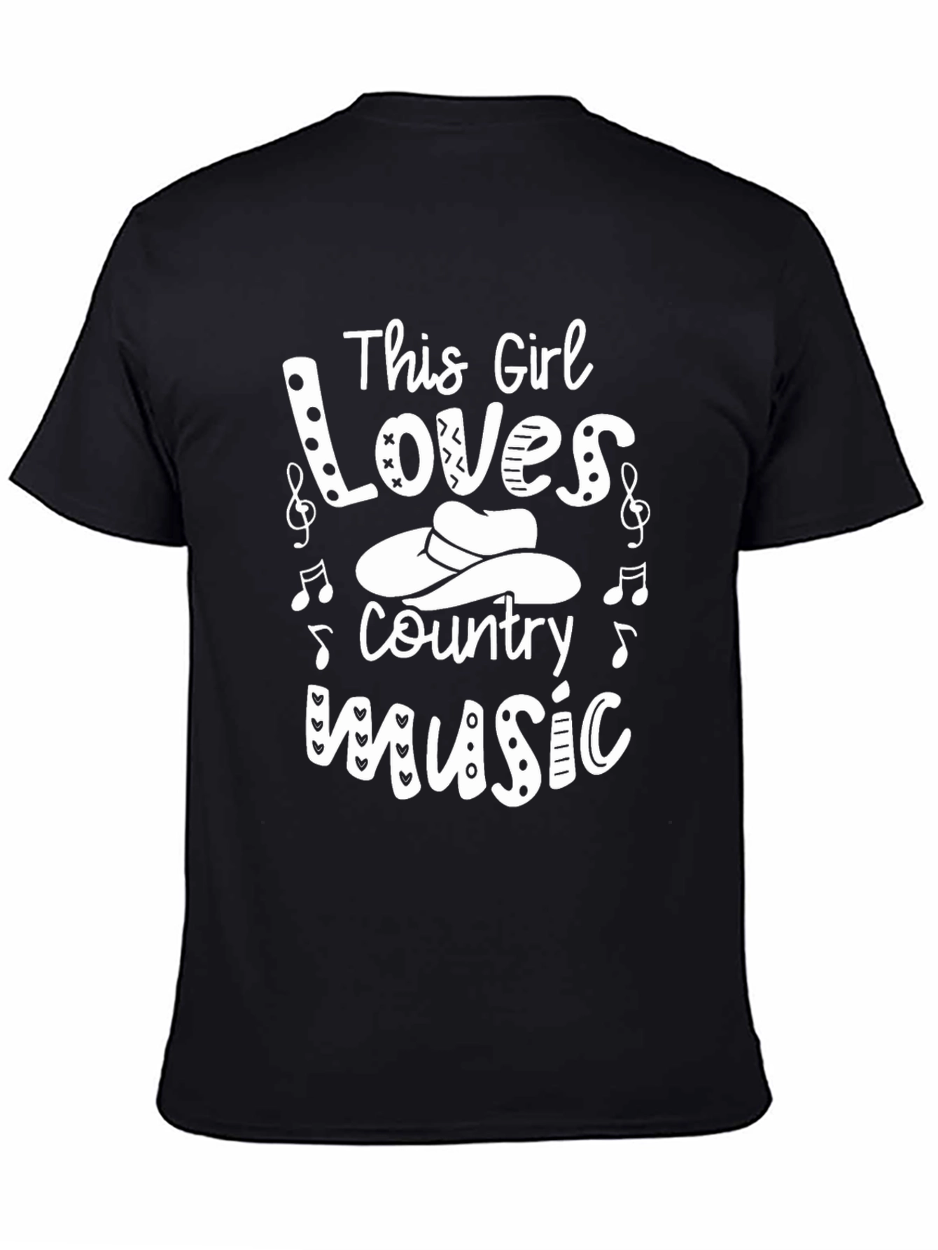 This Girl Loves Country Music T-Shirt