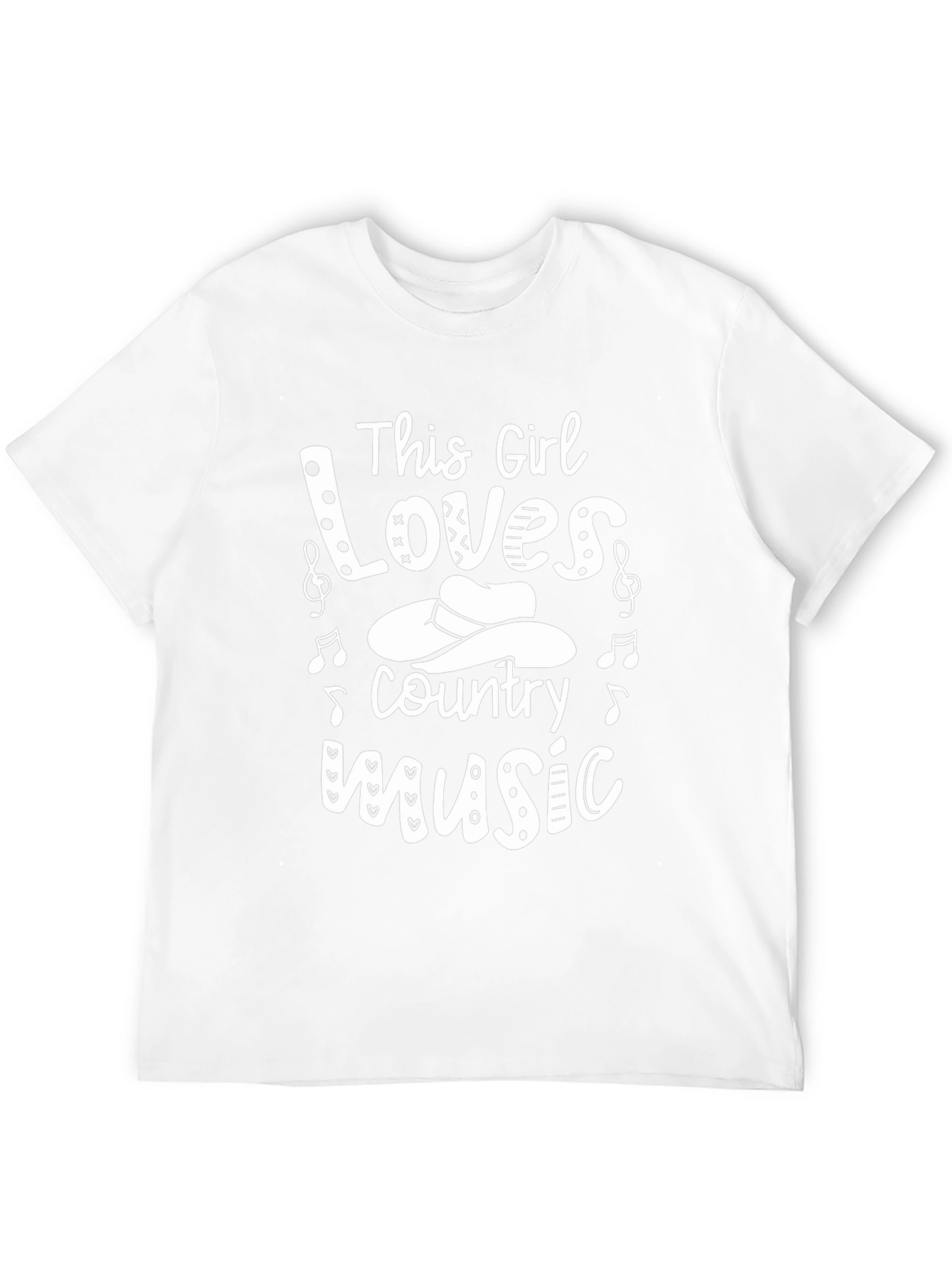This Girl Loves Country Music T-Shirt