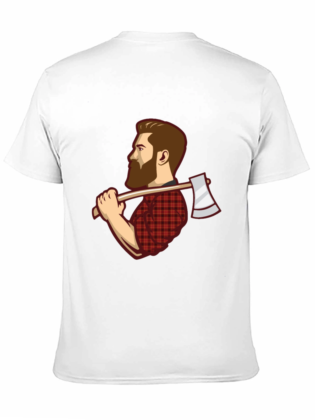 Lumberjack Graphic Tee - Axe Wielding Woodcutter