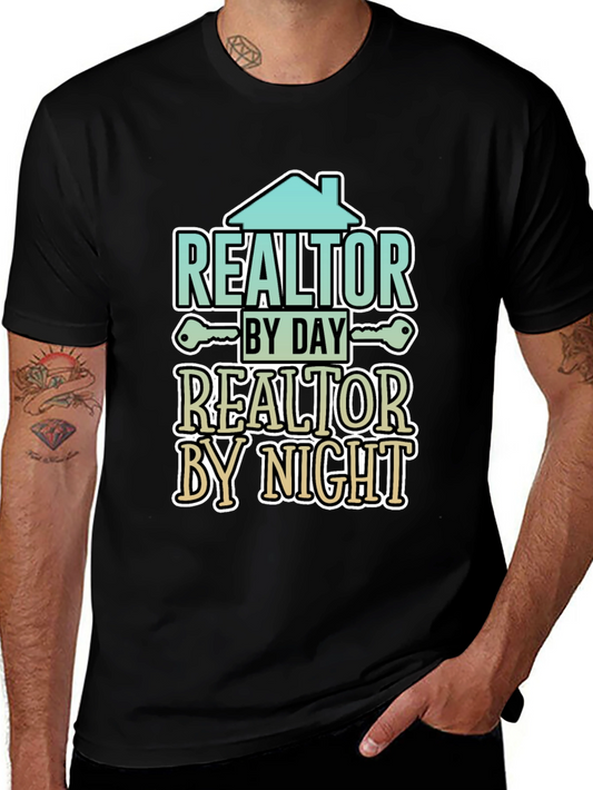 Realtor By Day Realtor By Night Graphic Tee
