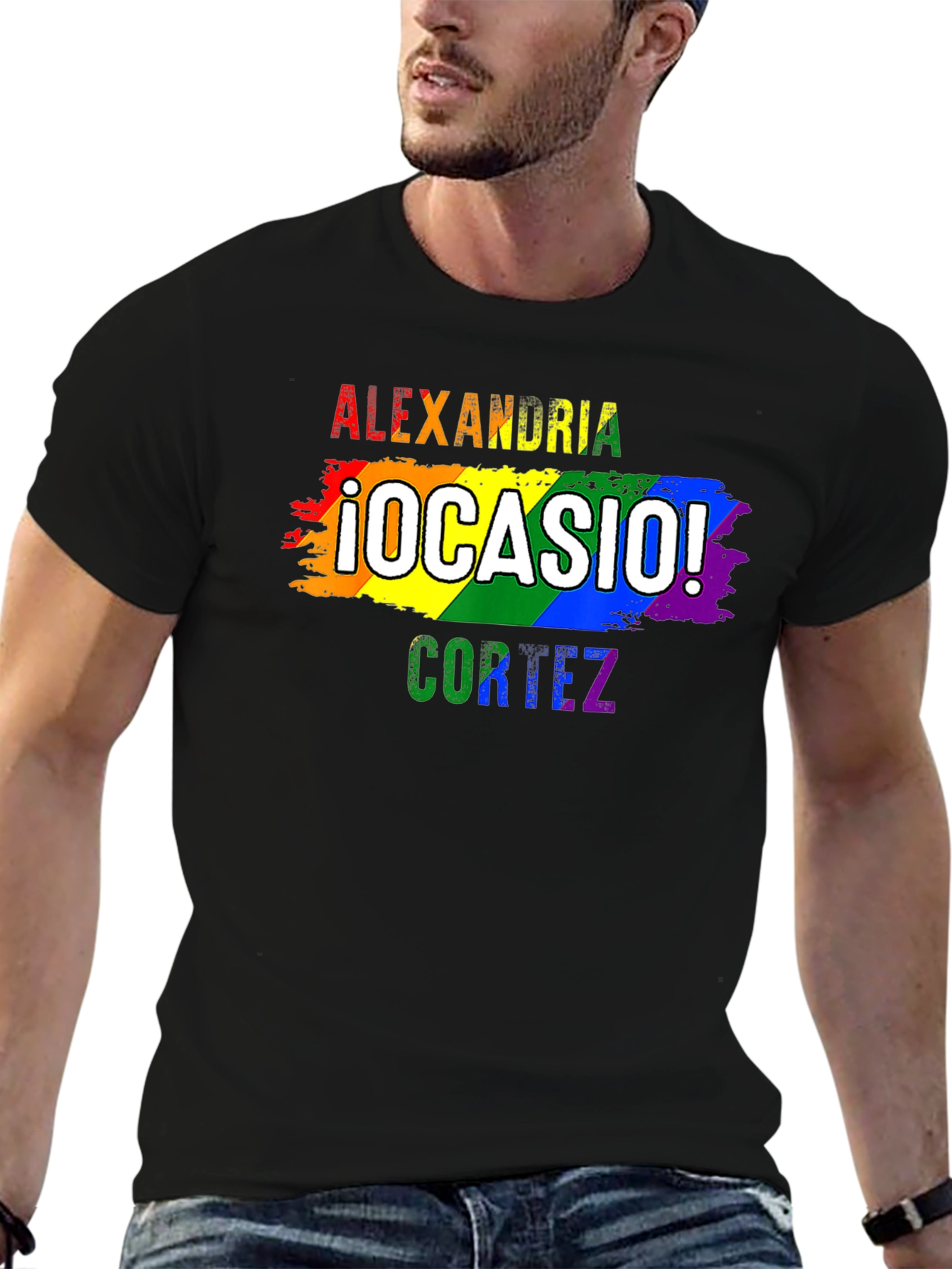 Alexandria Ocasio Cortez Pride T-Shirt