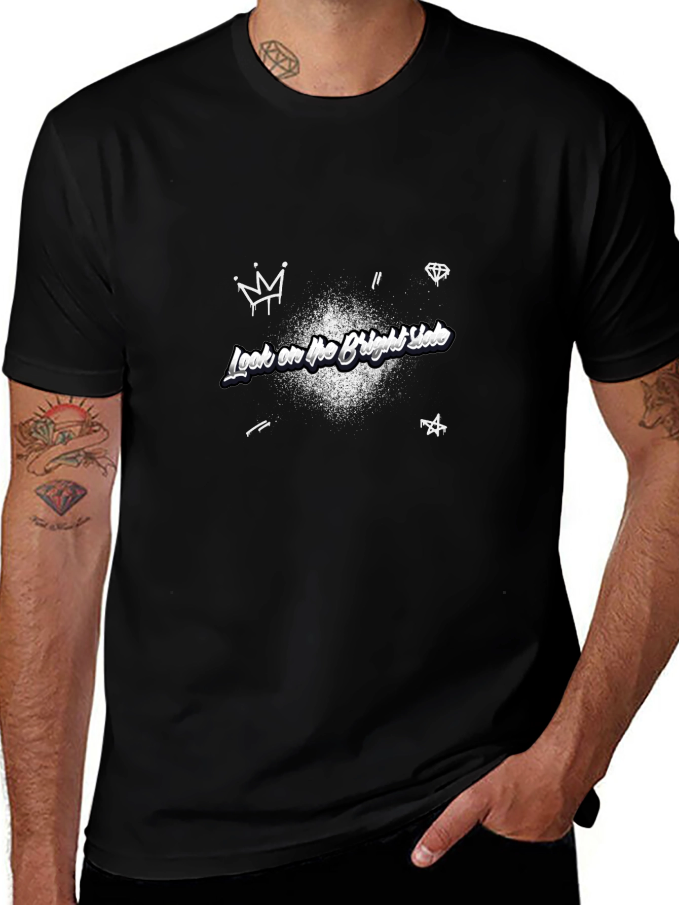 Look on the Bright Side Graphic Tee