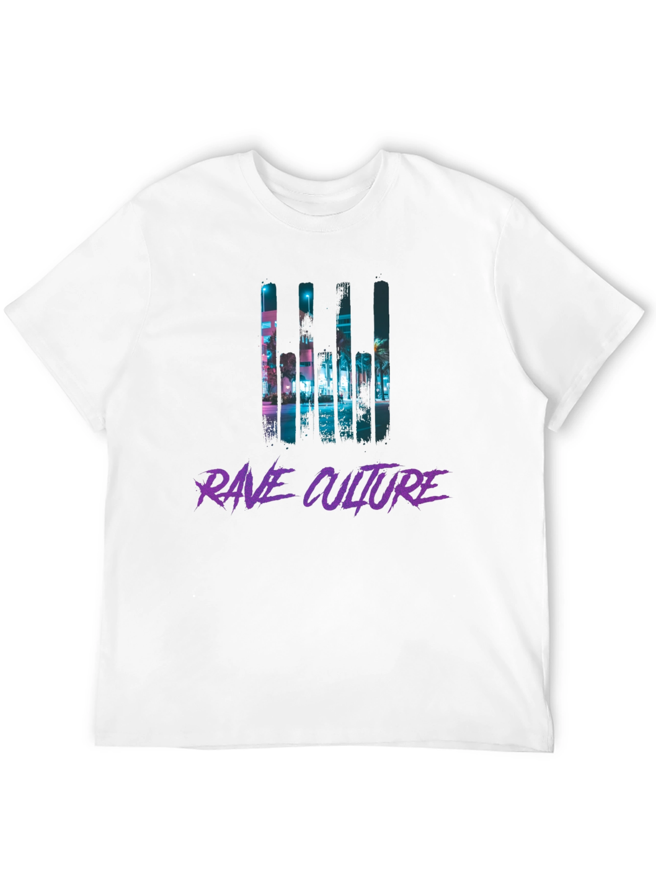 Rave Culture Graphic T-Shirt - Black