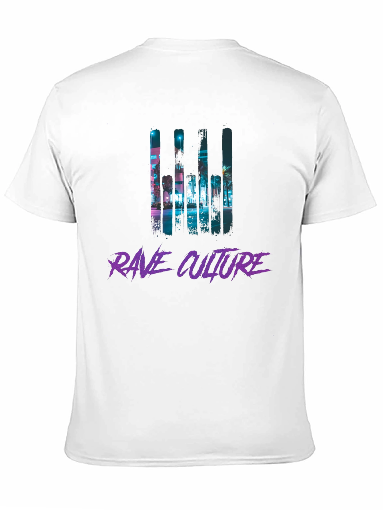 Rave Culture Graphic T-Shirt - Black