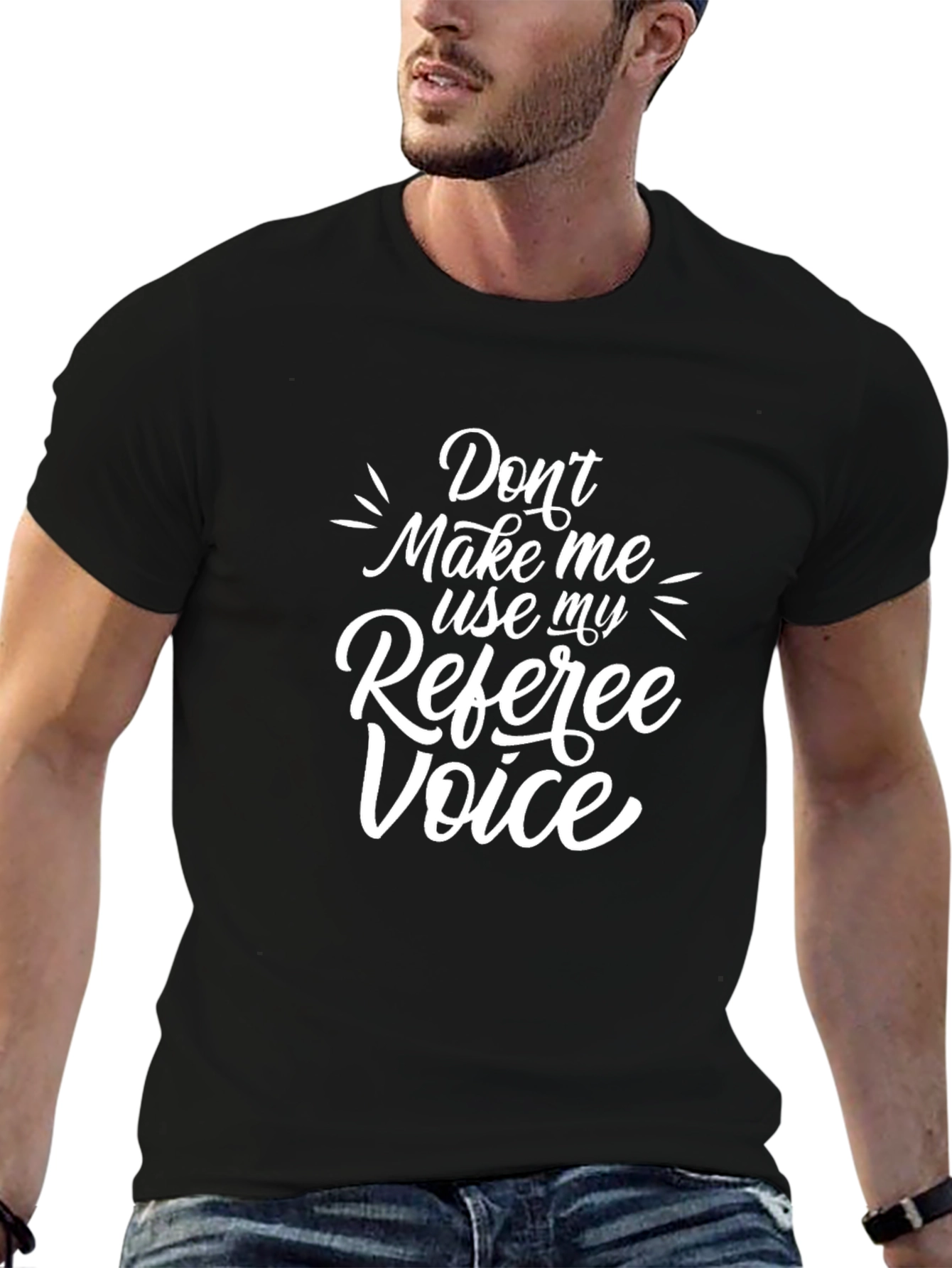 Referee Voice T-Shirt: Funny Referee Gift