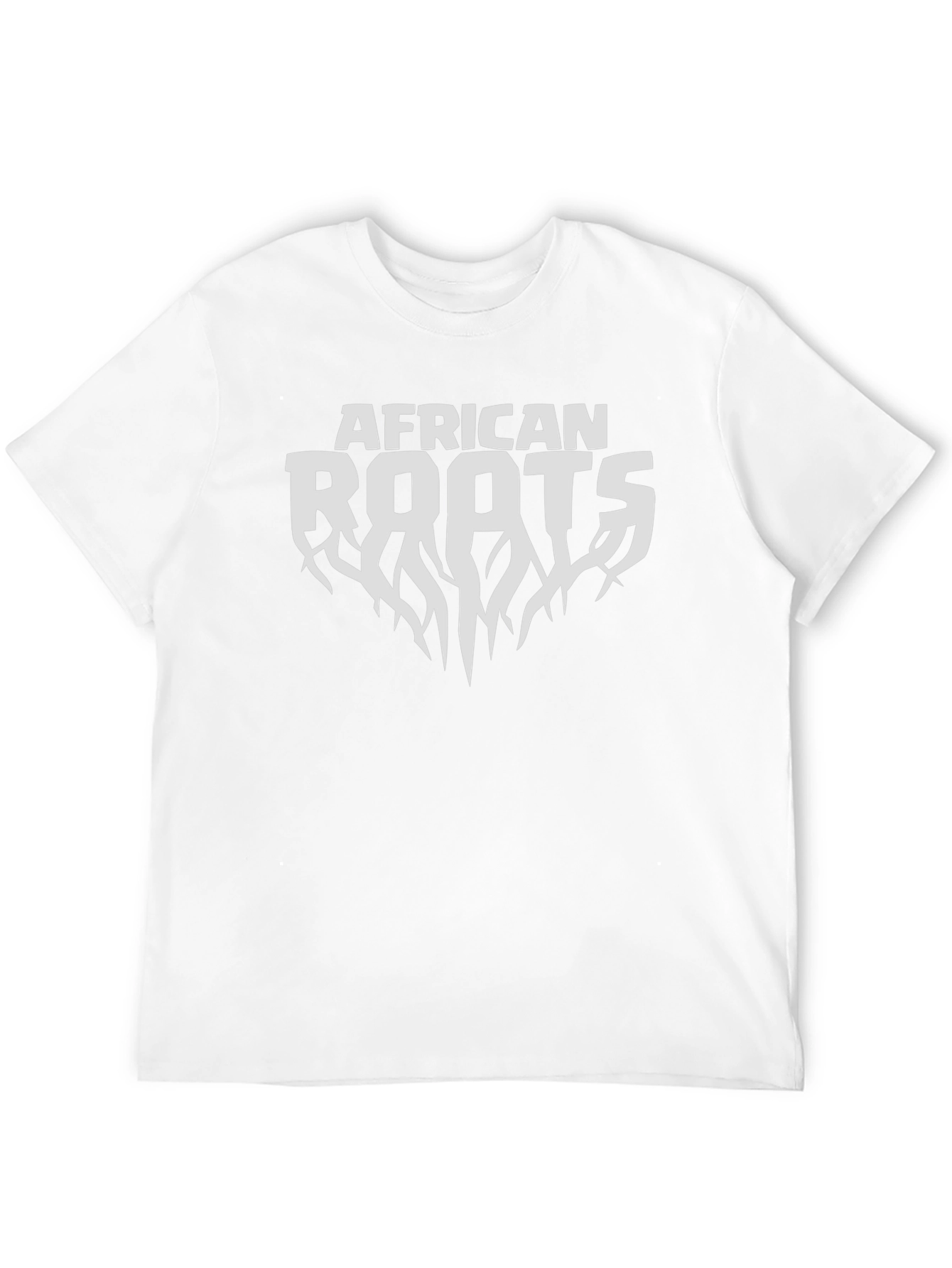 African Roots Black T-Shirt - Graphic Tee
