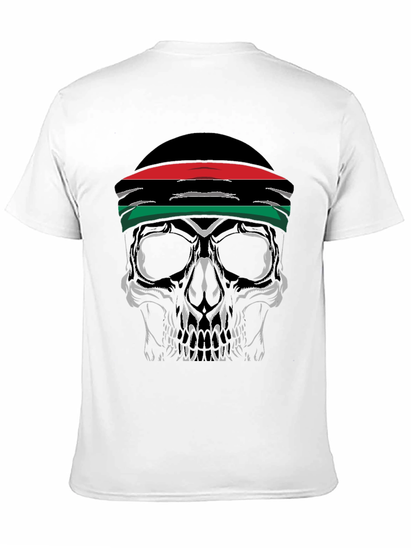 Skull Headband Graphic Tee