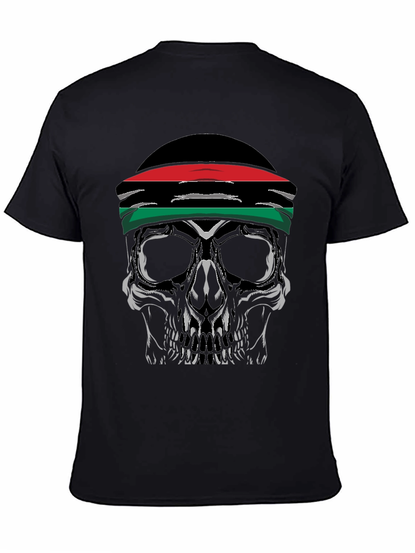 Skull Headband Graphic Tee