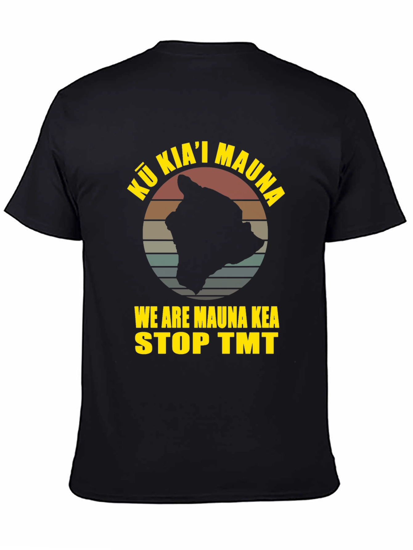 Kū Kiaʻi Mauna Stop TMT Graphic Tee