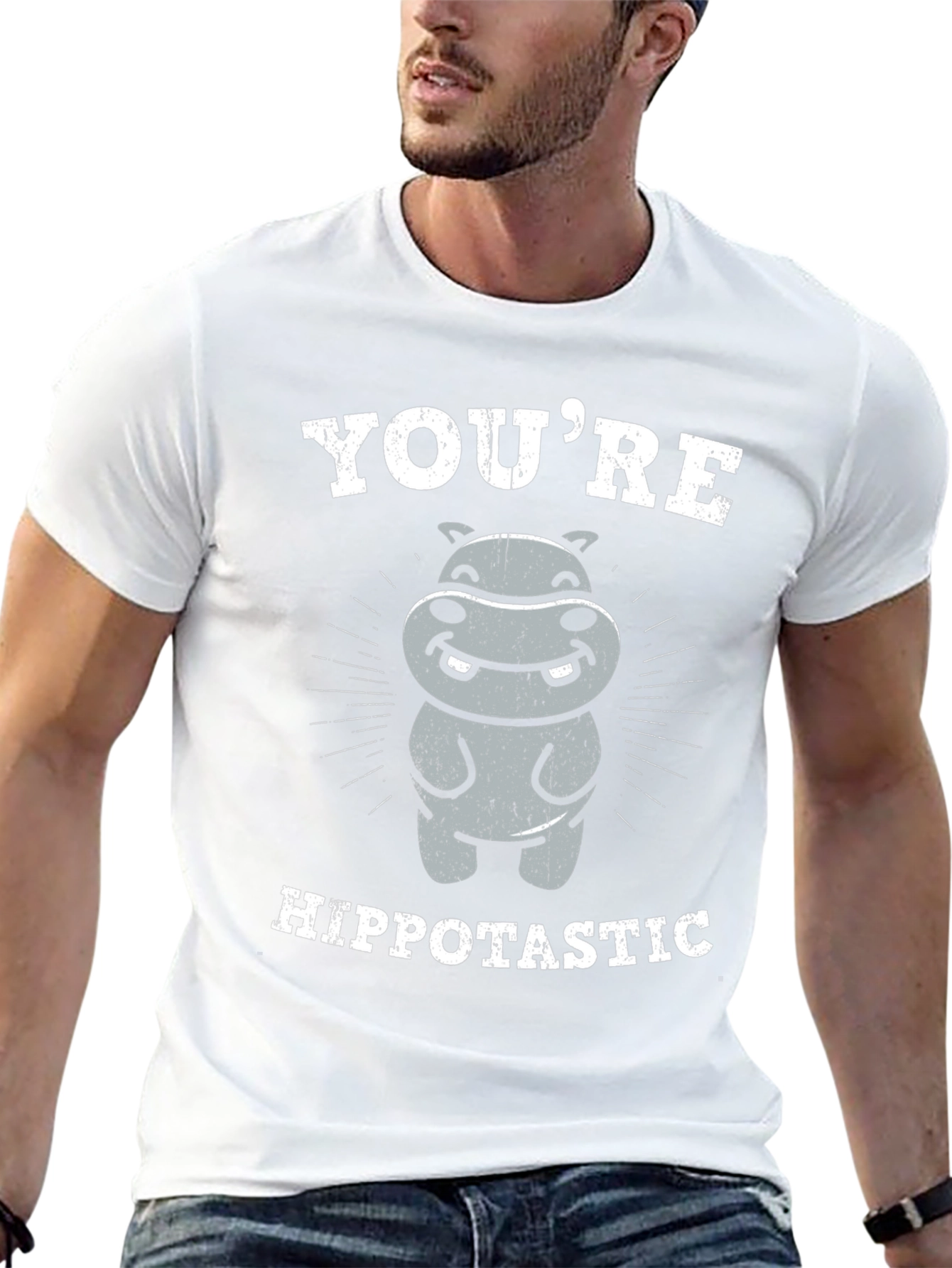 Youre Hippotastic T-Shirt - Funny Hippo Graphic Tee