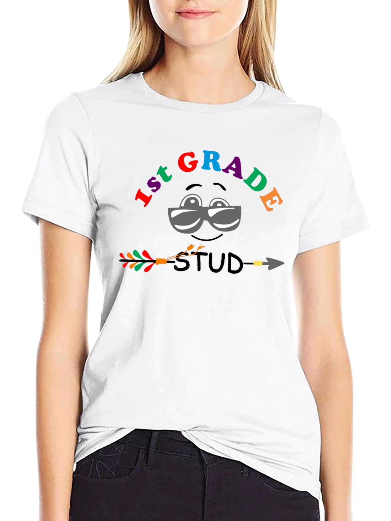 1st Grade Stud T-Shirt - Back to School Style