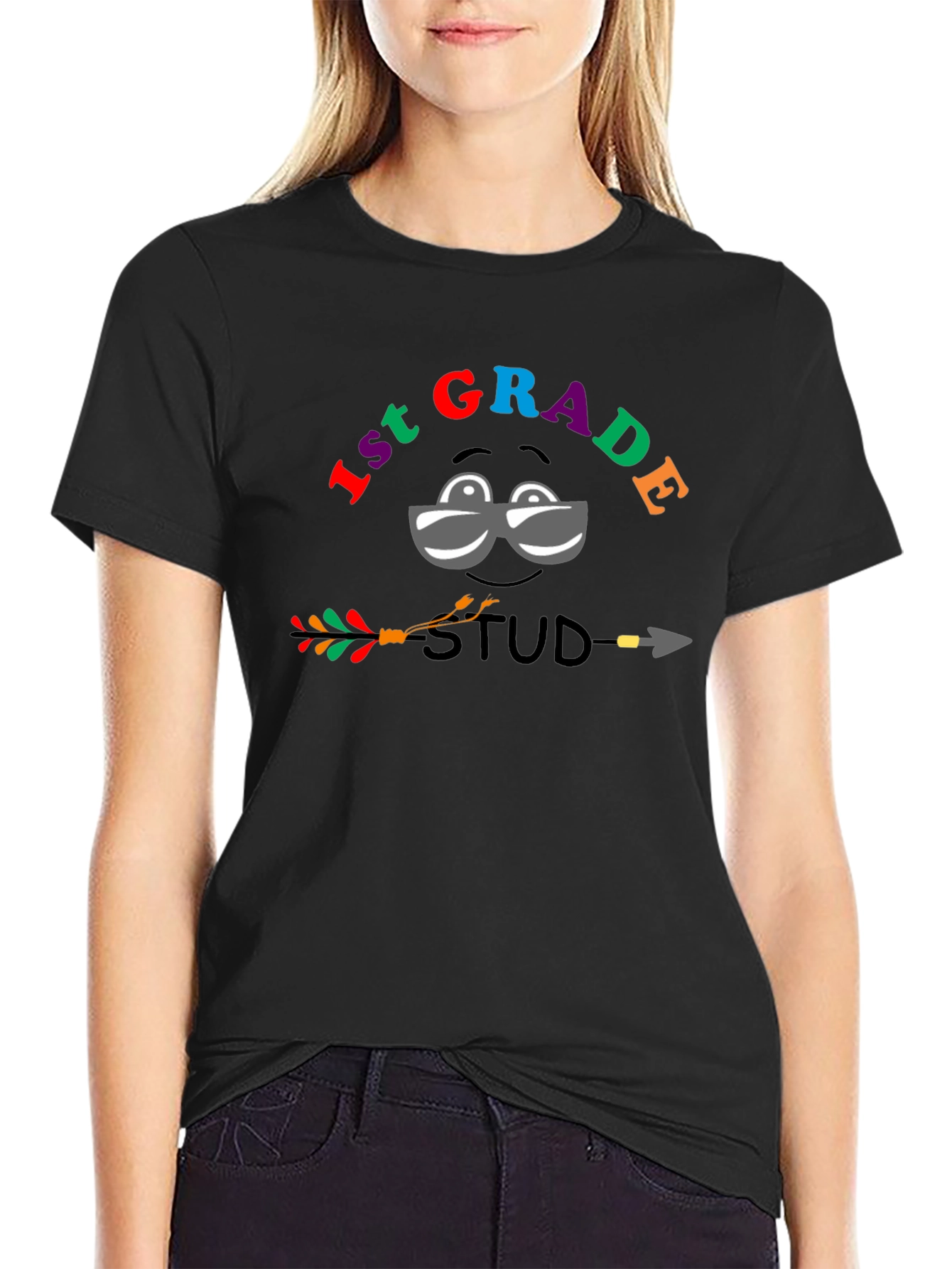 1st Grade Stud T-Shirt - Back to School Style