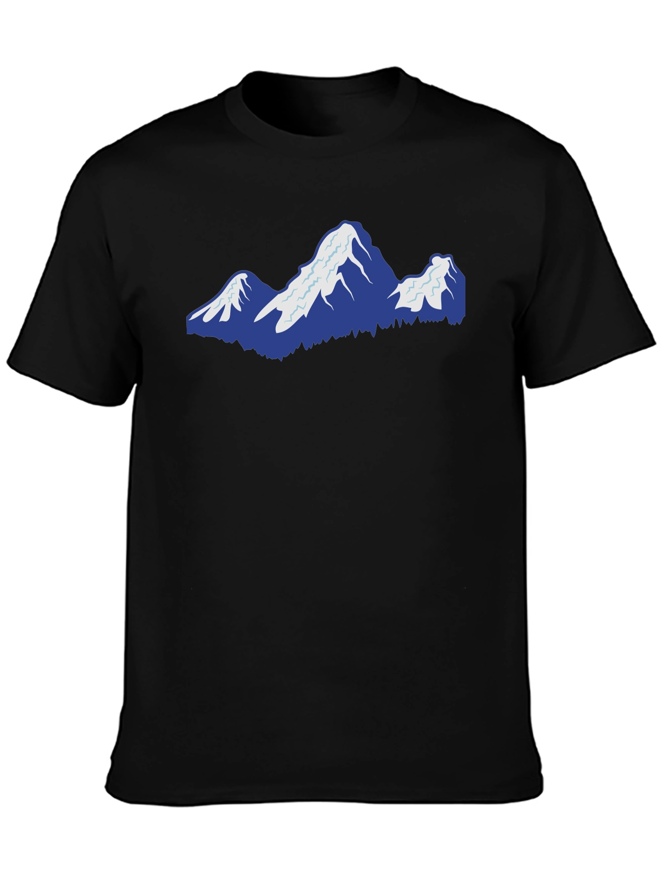 Mountain Graphic Black T-Shirt