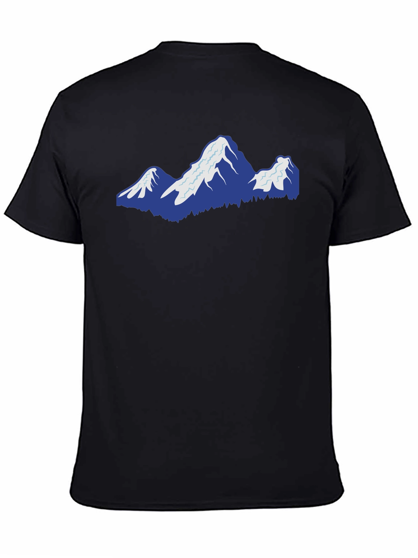 Mountain Graphic Black T-Shirt