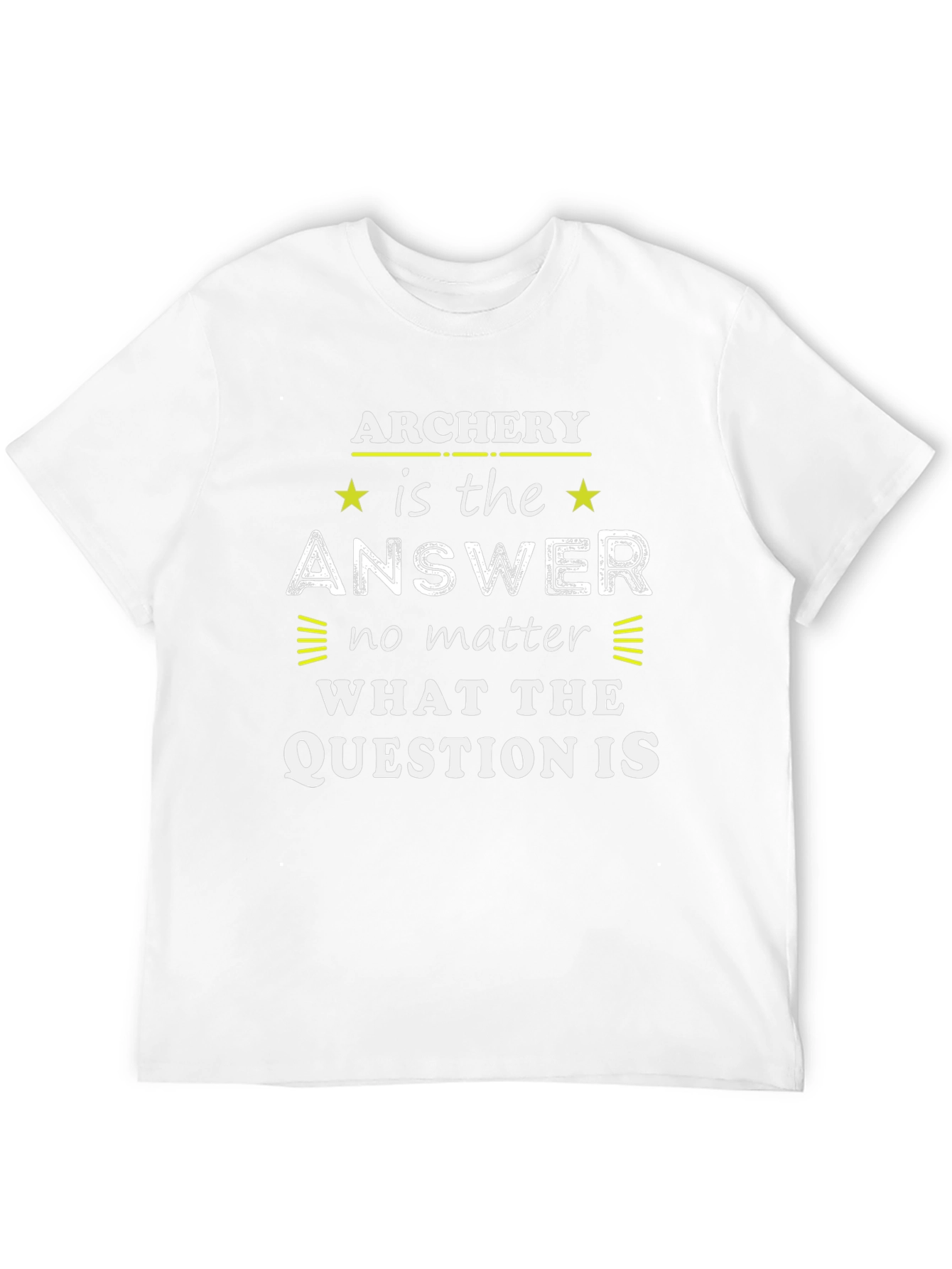 Archery Answer T-Shirt | Funny Archer Tee