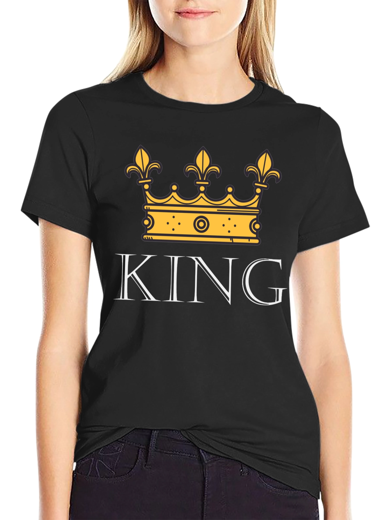 King Crown Graphic Tee - Stylish Mens T-Shirt
