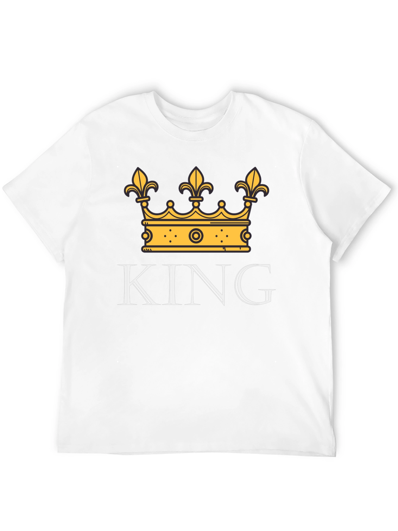 King Crown Graphic Tee - Stylish Mens T-Shirt