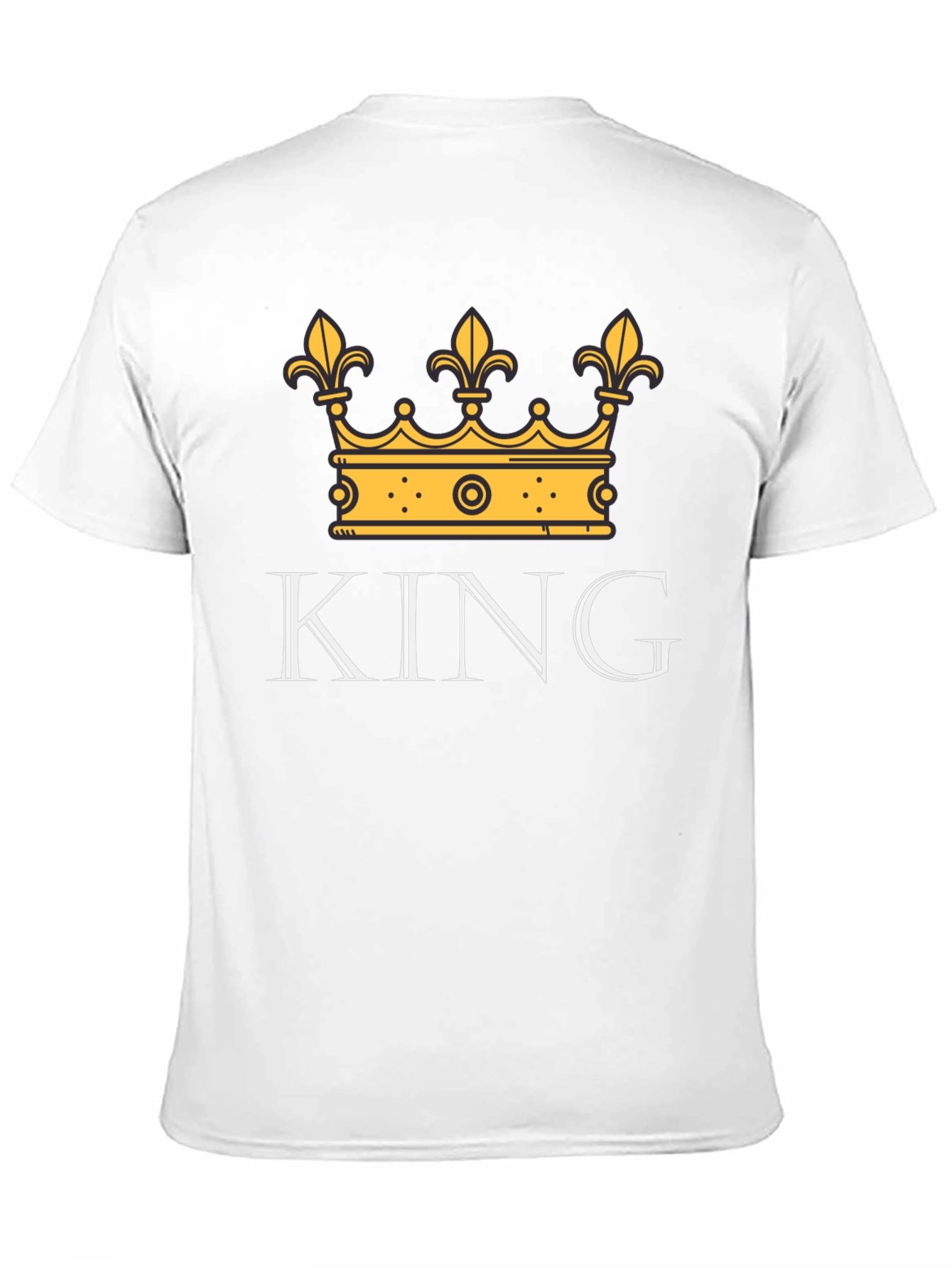 King Crown Graphic Tee - Stylish Mens T-Shirt