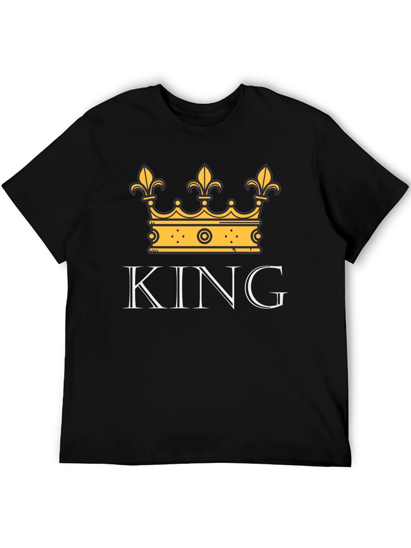 King Crown Graphic Tee - Stylish Mens T-Shirt