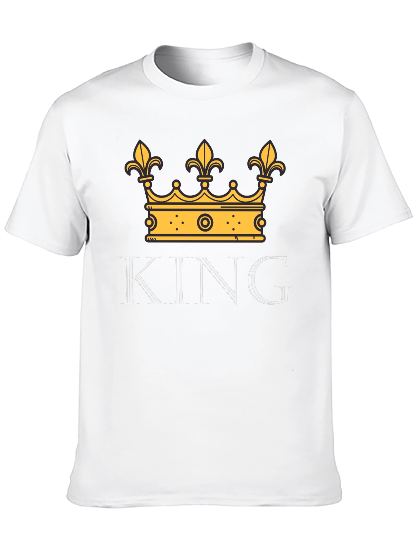 King Crown Graphic Tee - Stylish Mens T-Shirt