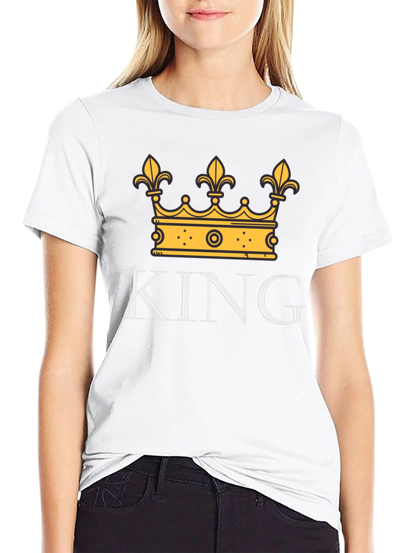 King Crown Graphic Tee - Stylish Mens T-Shirt