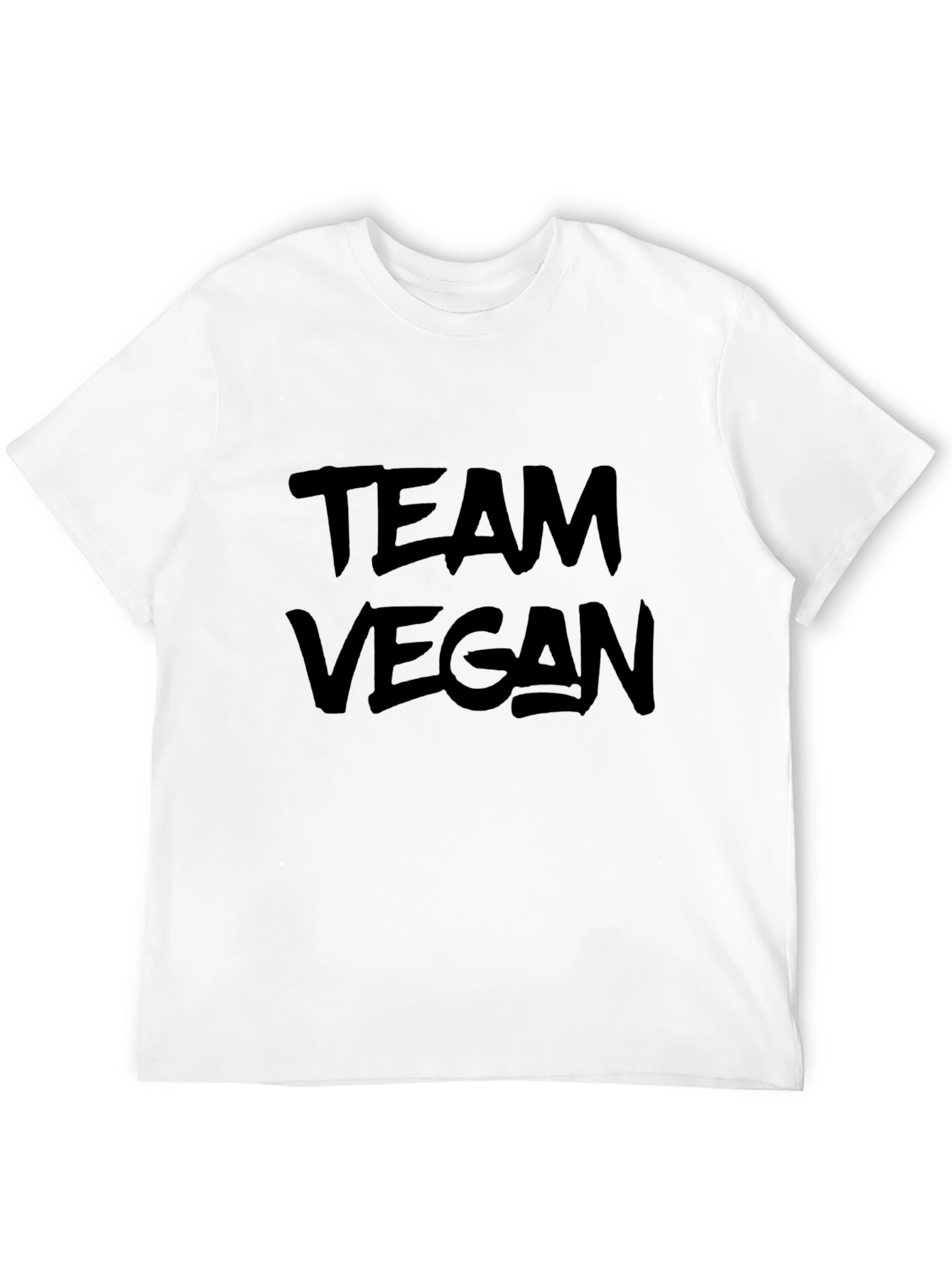 Team Vegan Black T-Shirt