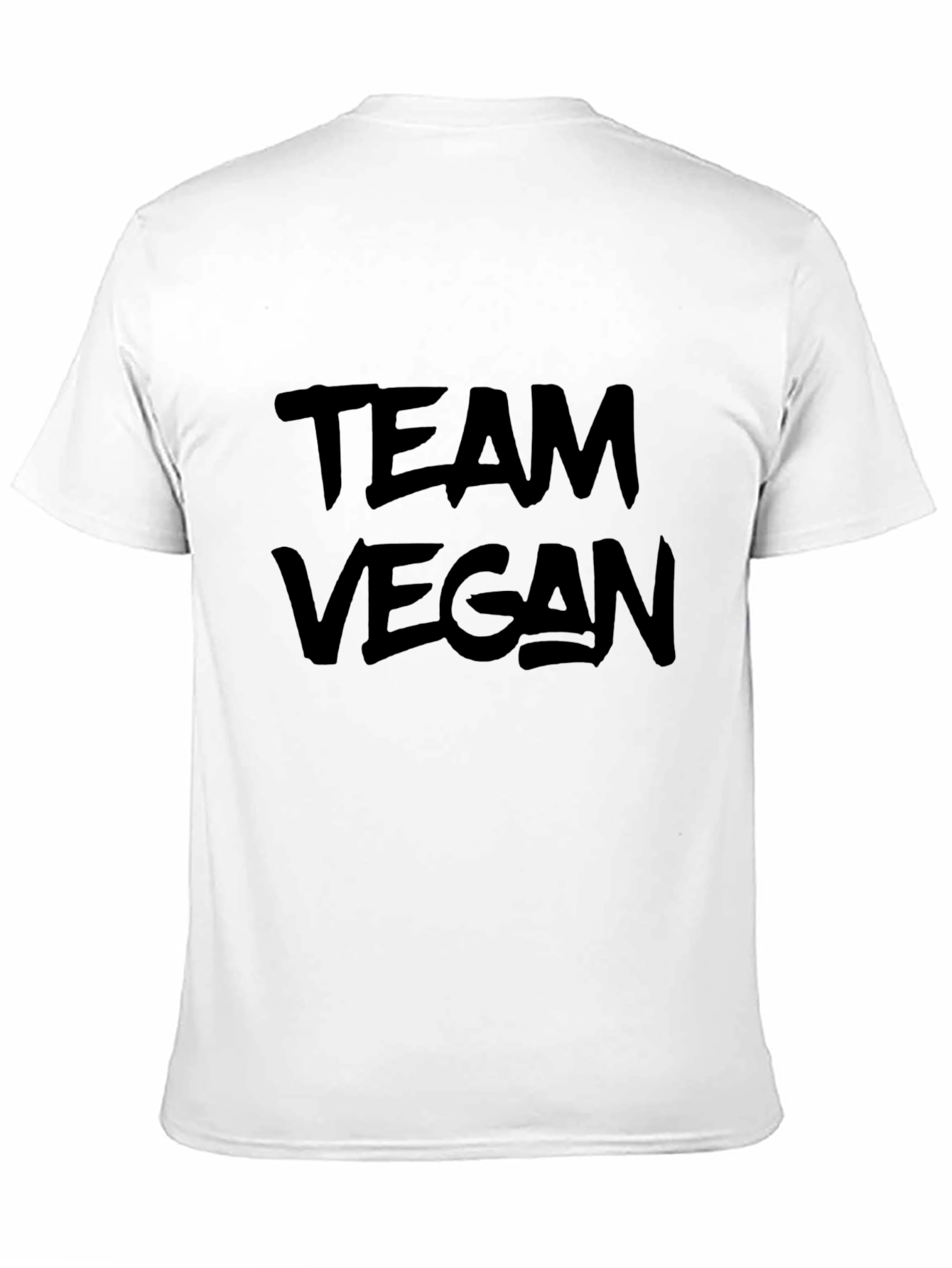 Team Vegan Black T-Shirt