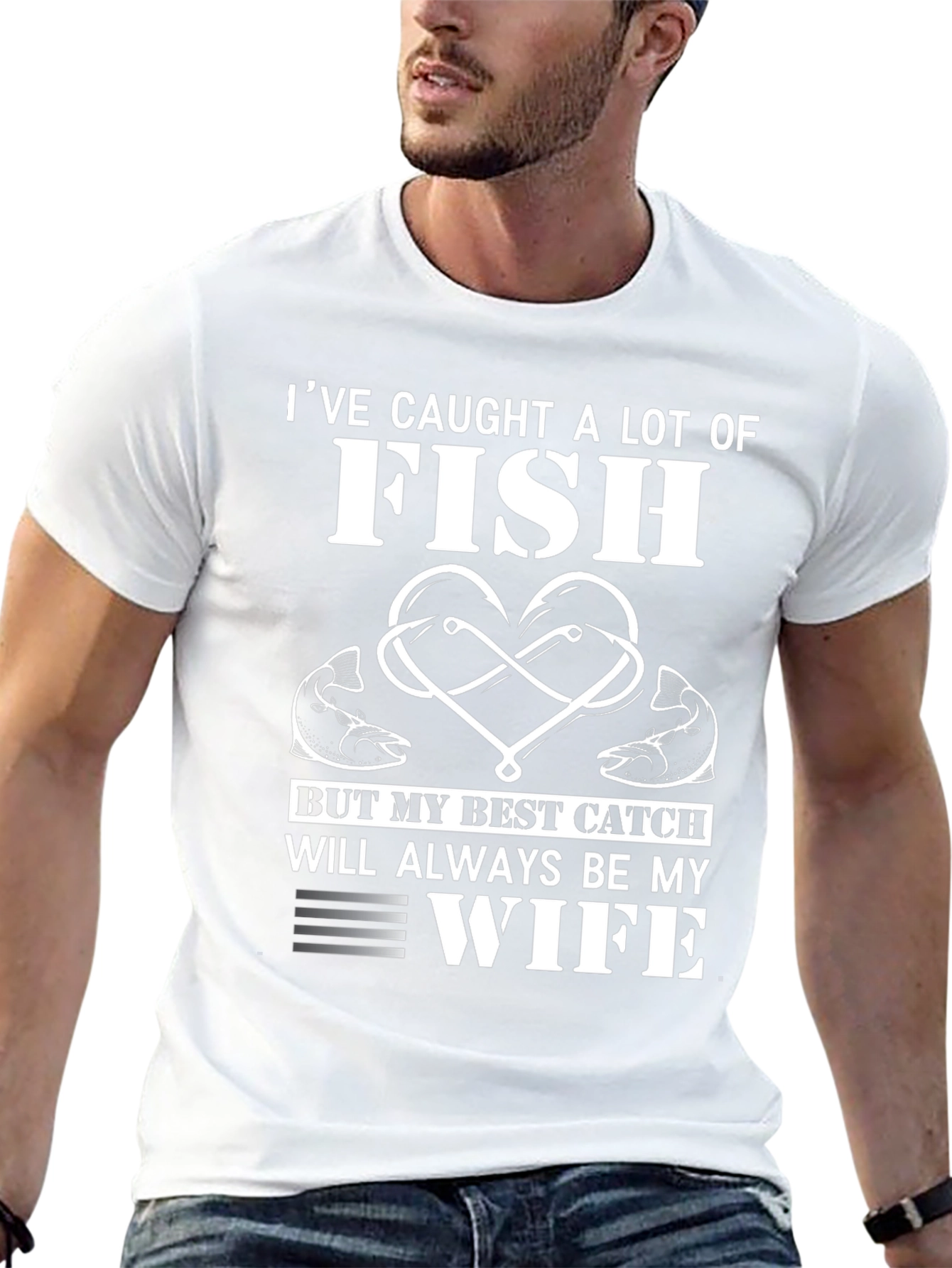 Fishing Enthusiast T-Shirt - Best Catch Wife Tee